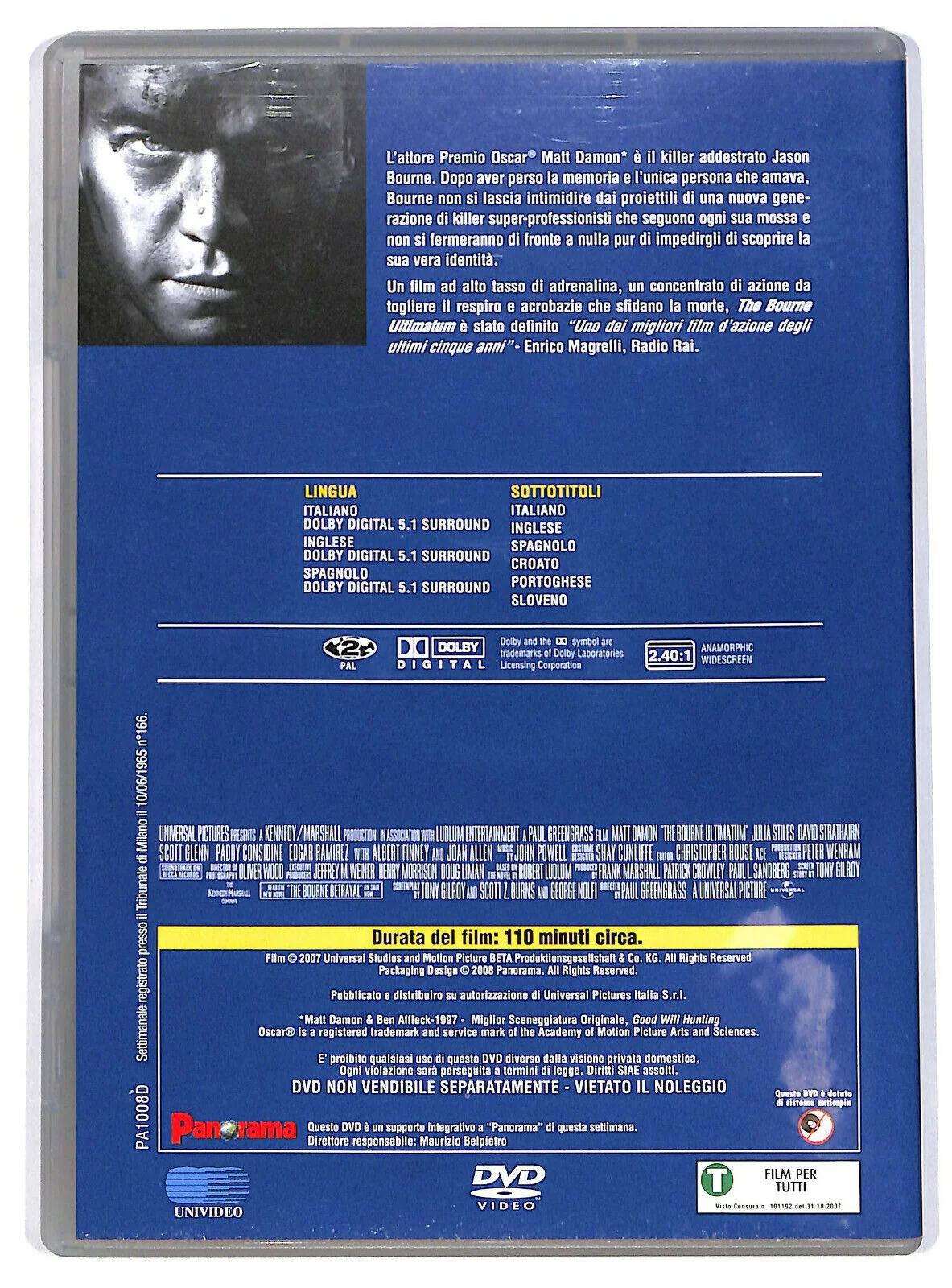 EBOND The Bourne Ultimatum Editoriale DVD DB754916 - Image 2
