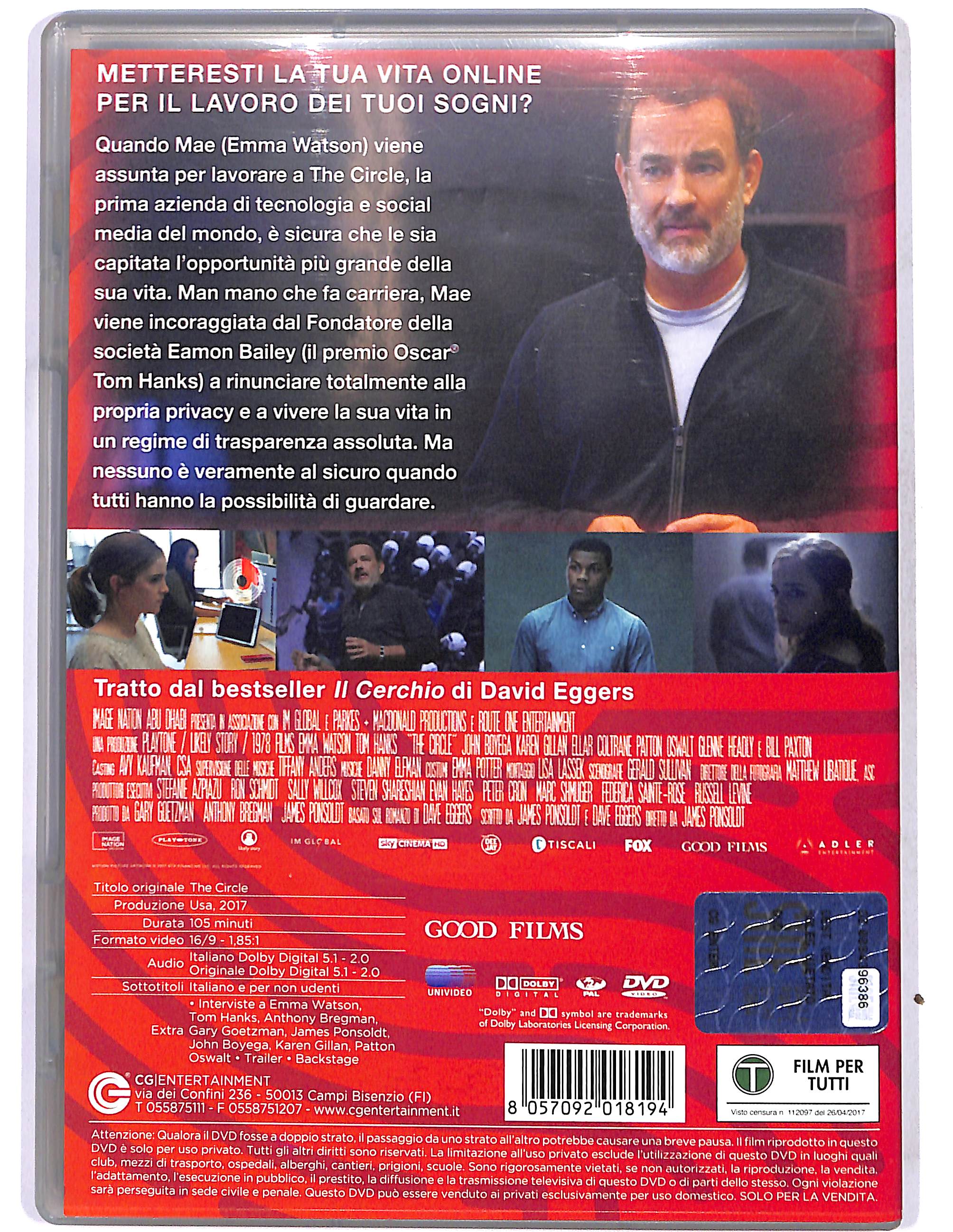 EBOND The Circle NOLEGGIO DVD DB725232 - Image 2