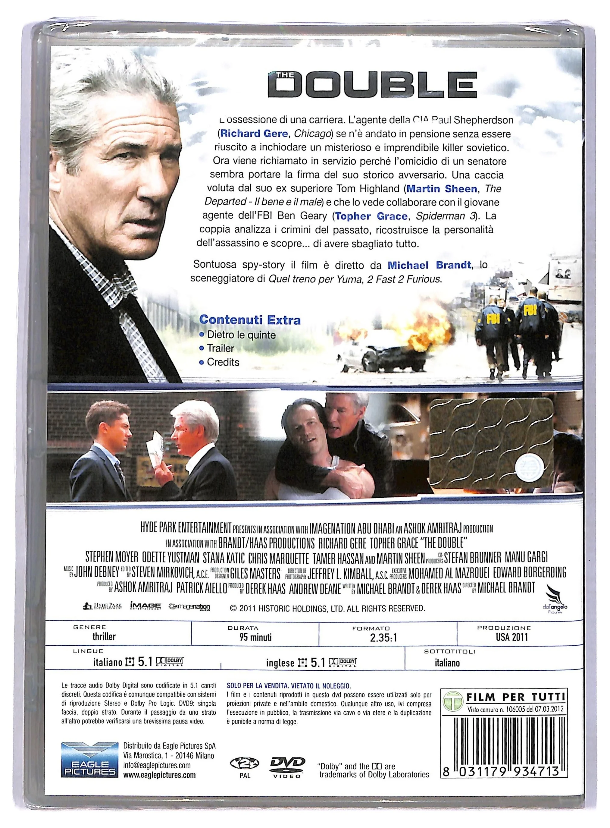EBOND The Double (film 2011) DVD DB752341 - Image 2