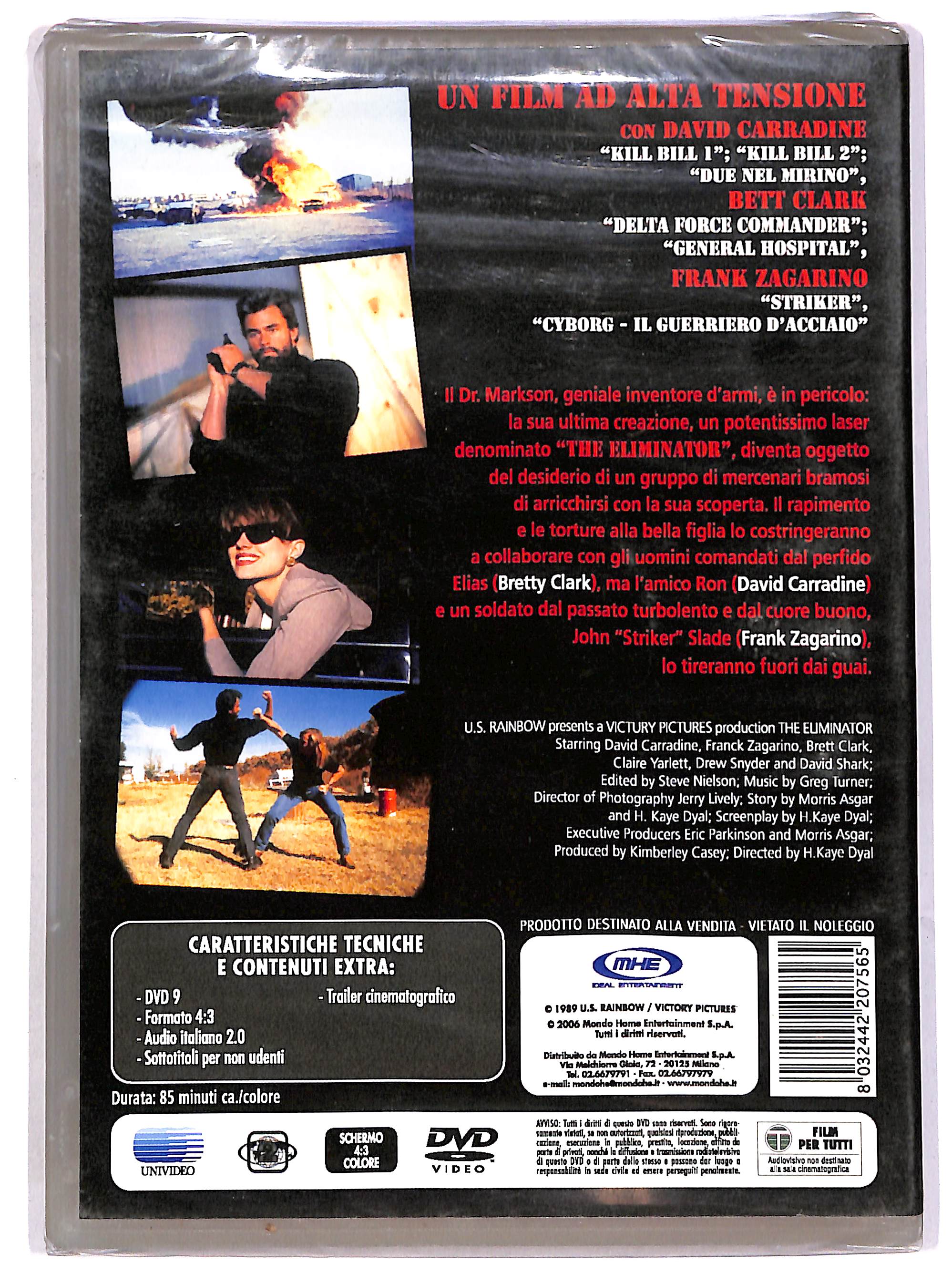 EBOND The Eliminator EDITORIALE DVD DB773036 - Image 2