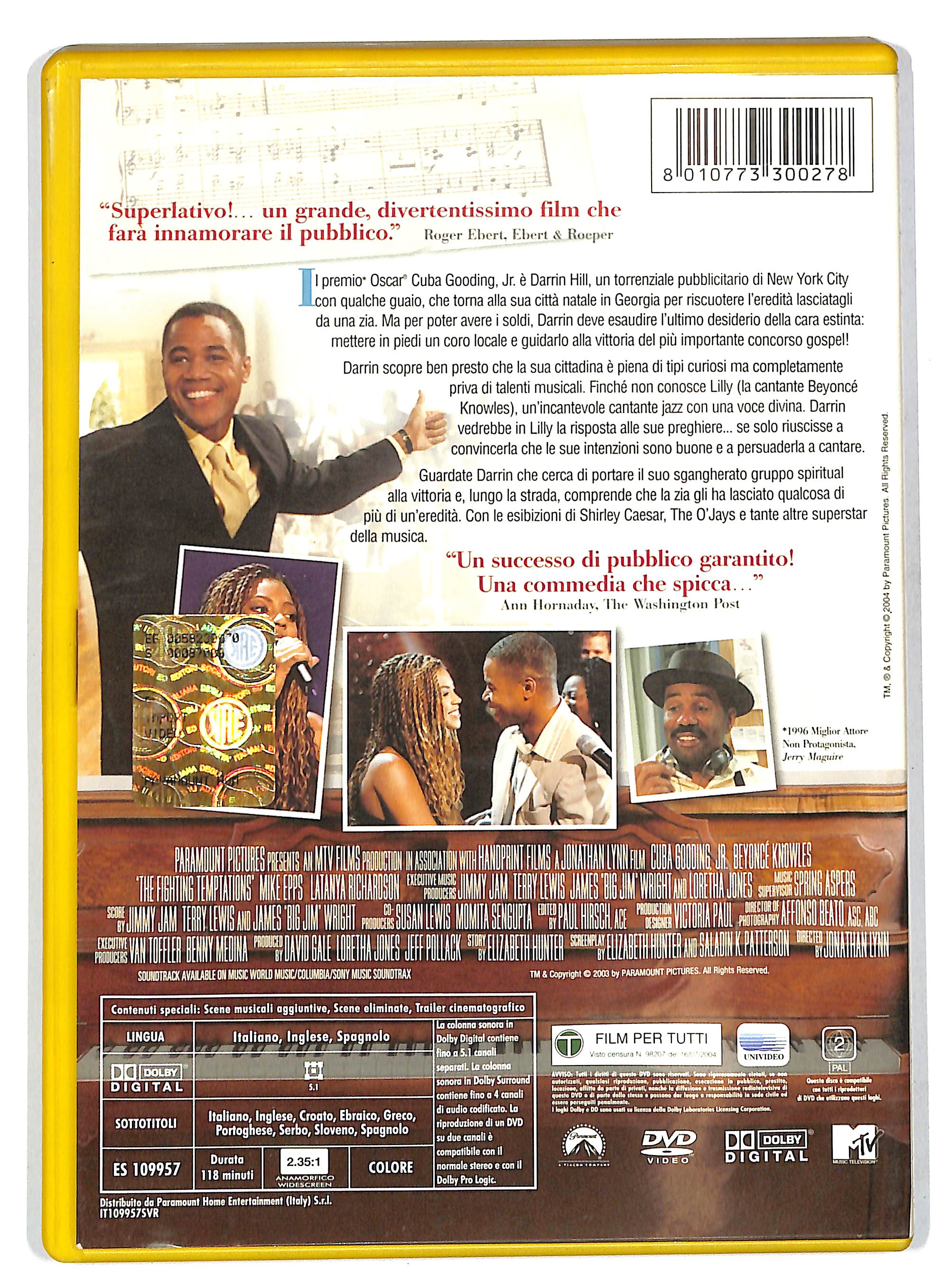 EBOND The Fighting Temptations DVD DB731658 - Image 2