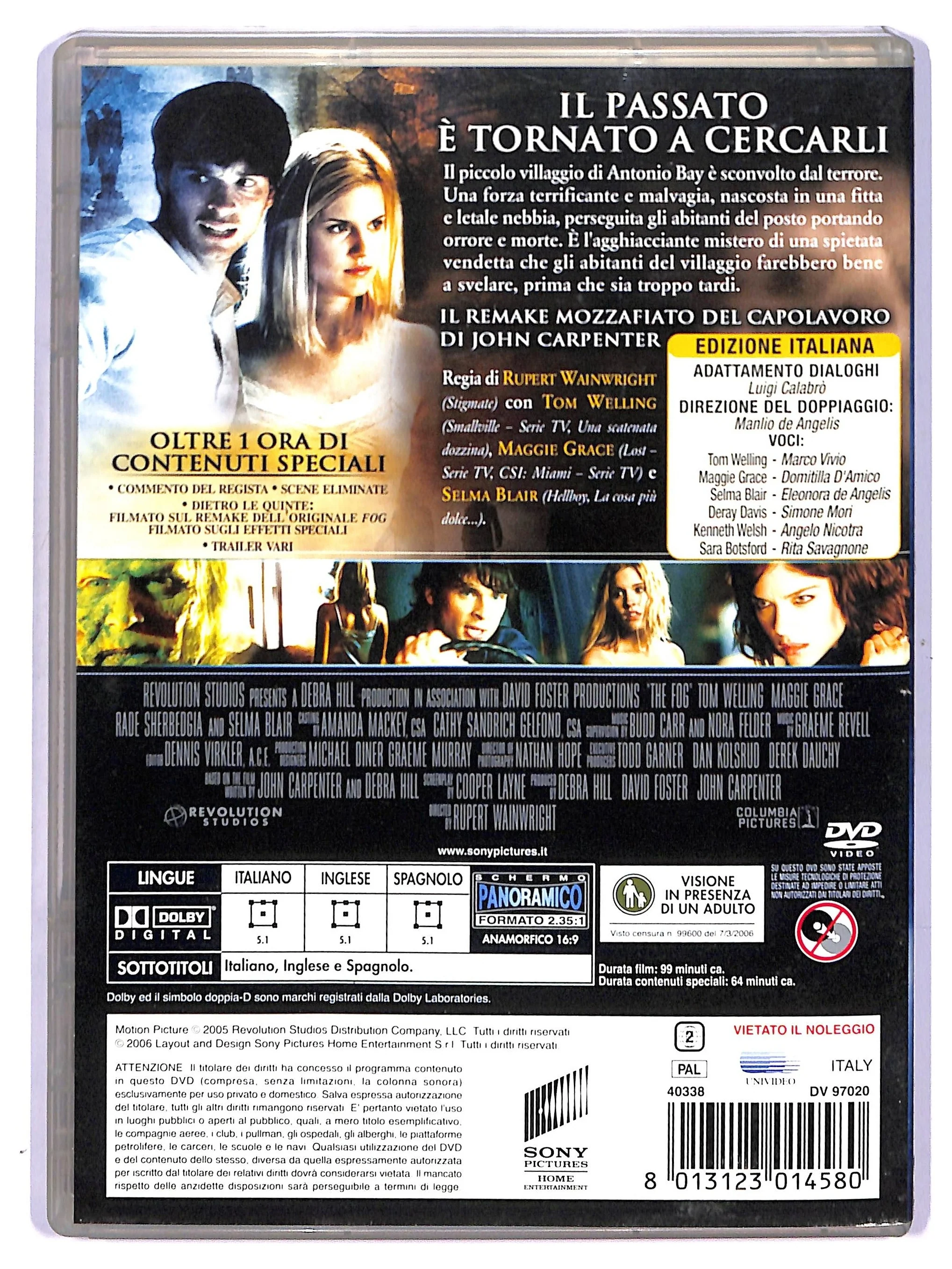 EBOND The Fog - Nebbia assassina DVD DB693866 - Image 2