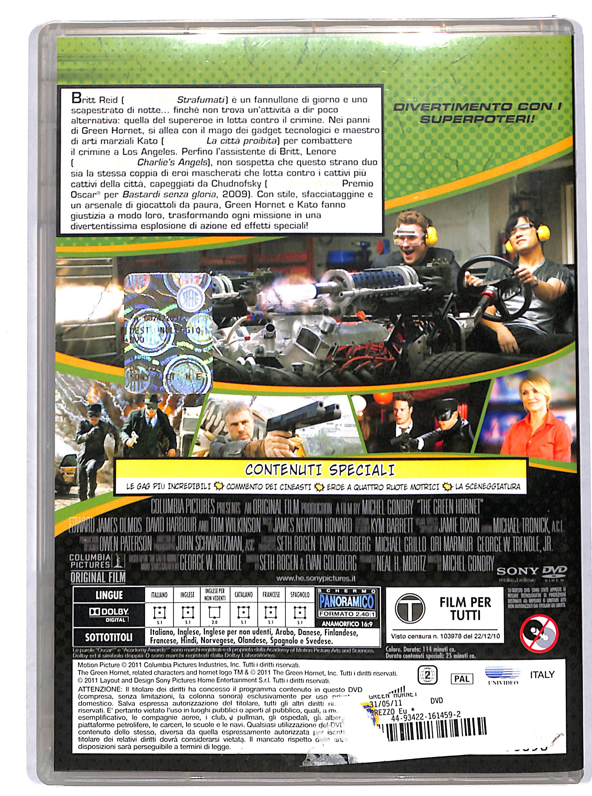 EBOND the green hornet DVD DB725912 - Image 2