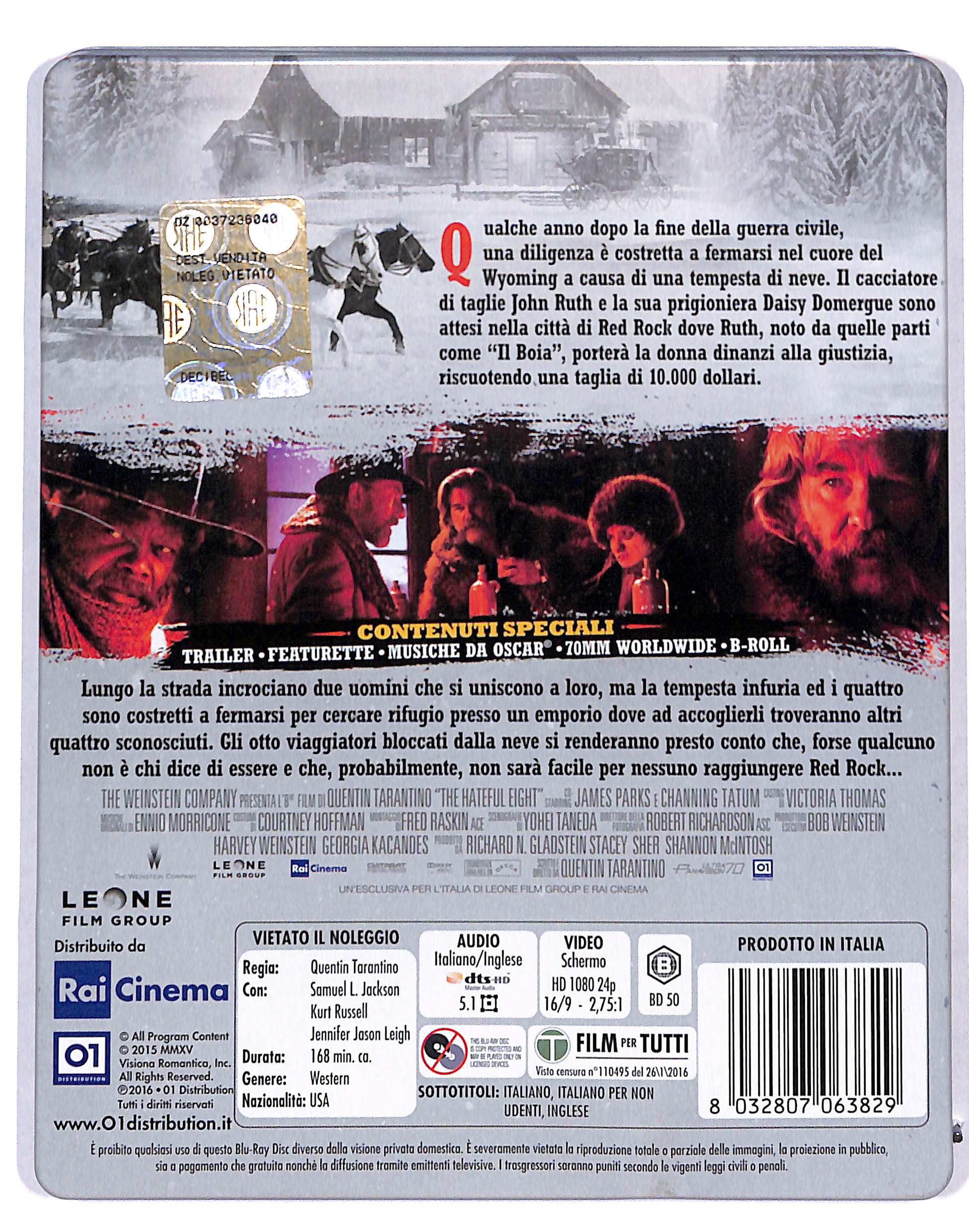 EBOND The Hateful Eight STEELBOOK BLURAY DB717344 - Image 2