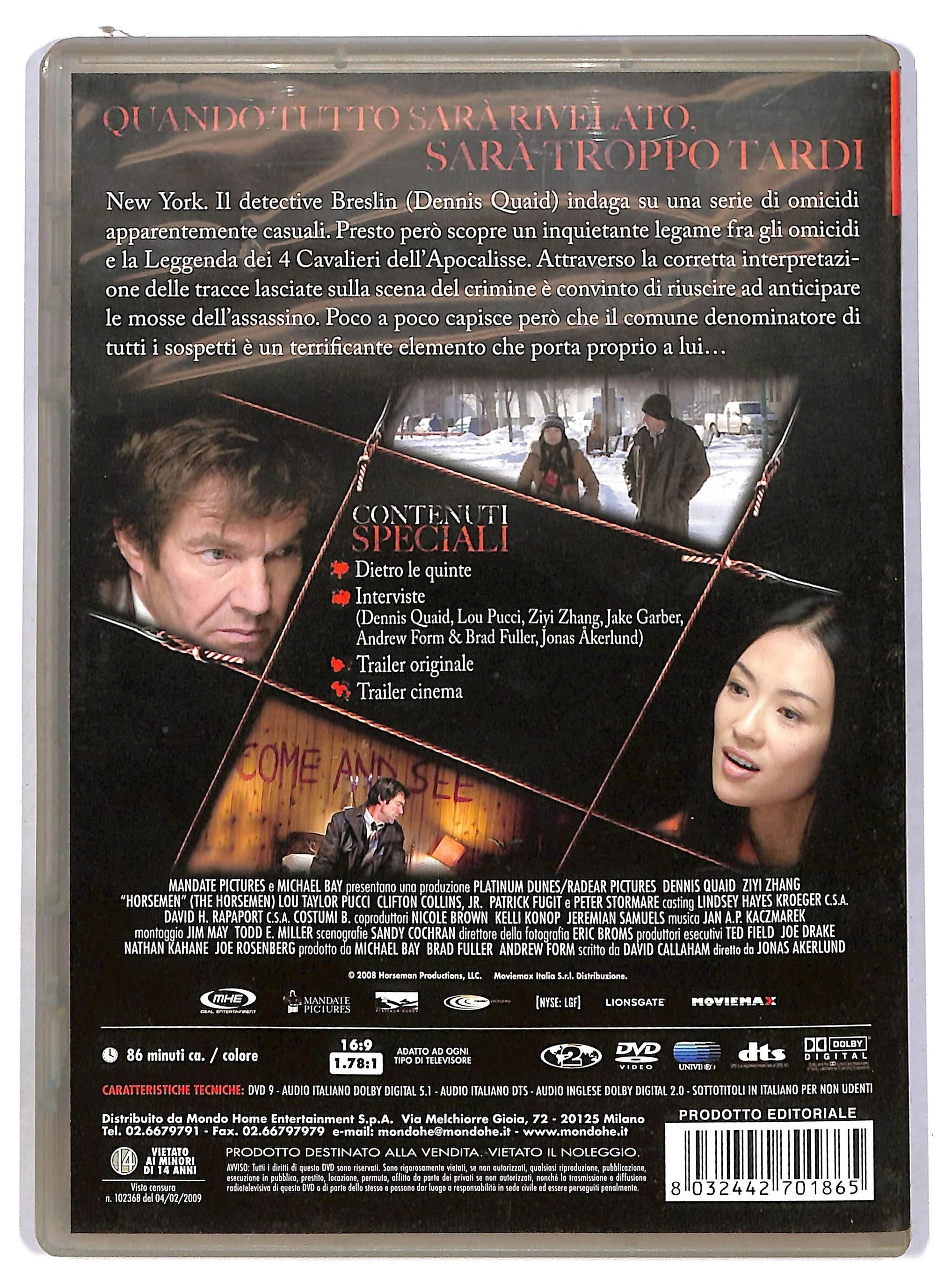 EBOND The Horsemen DVD DB773004 - Image 2