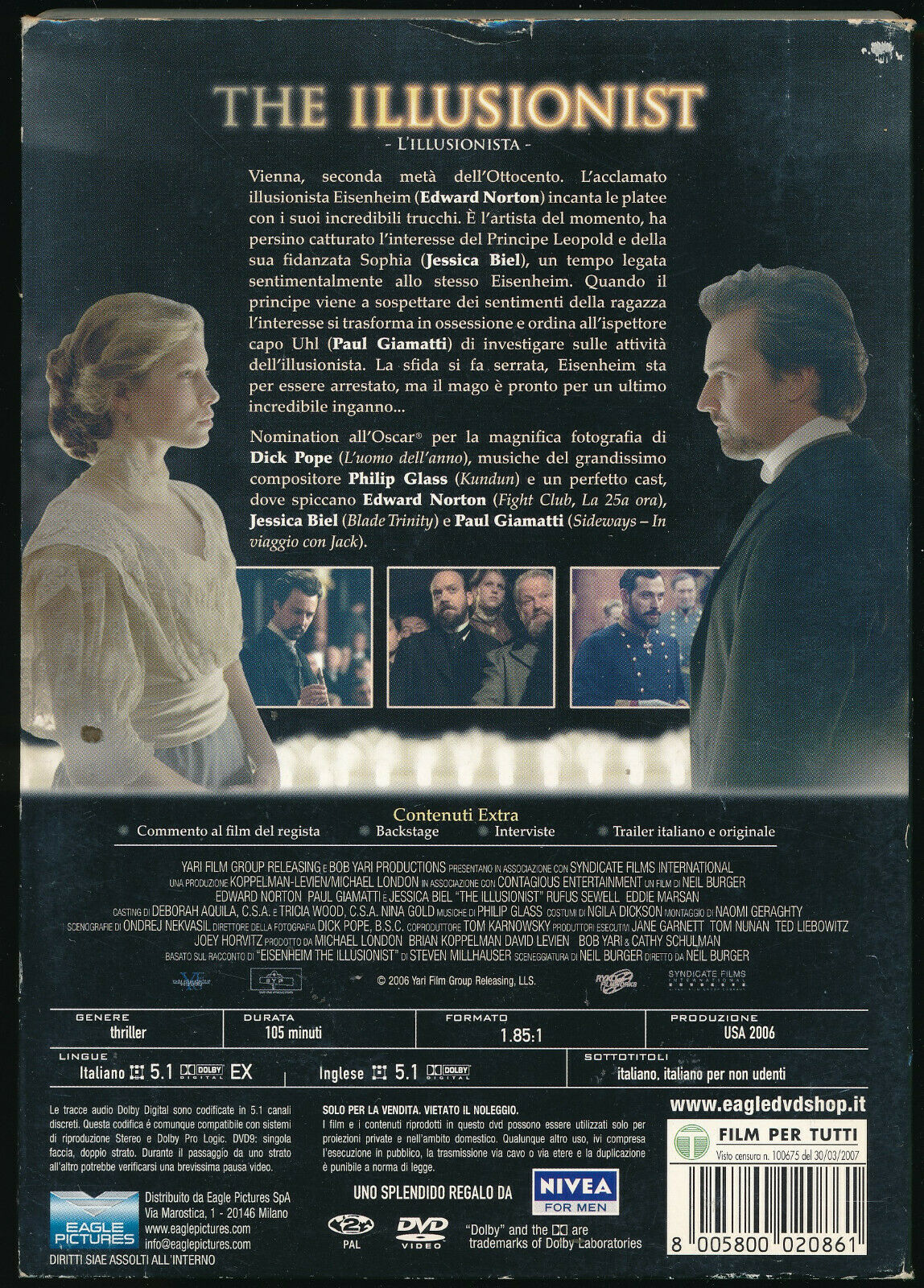 EBOND The Illusionist DVD DB724138 - Image 2