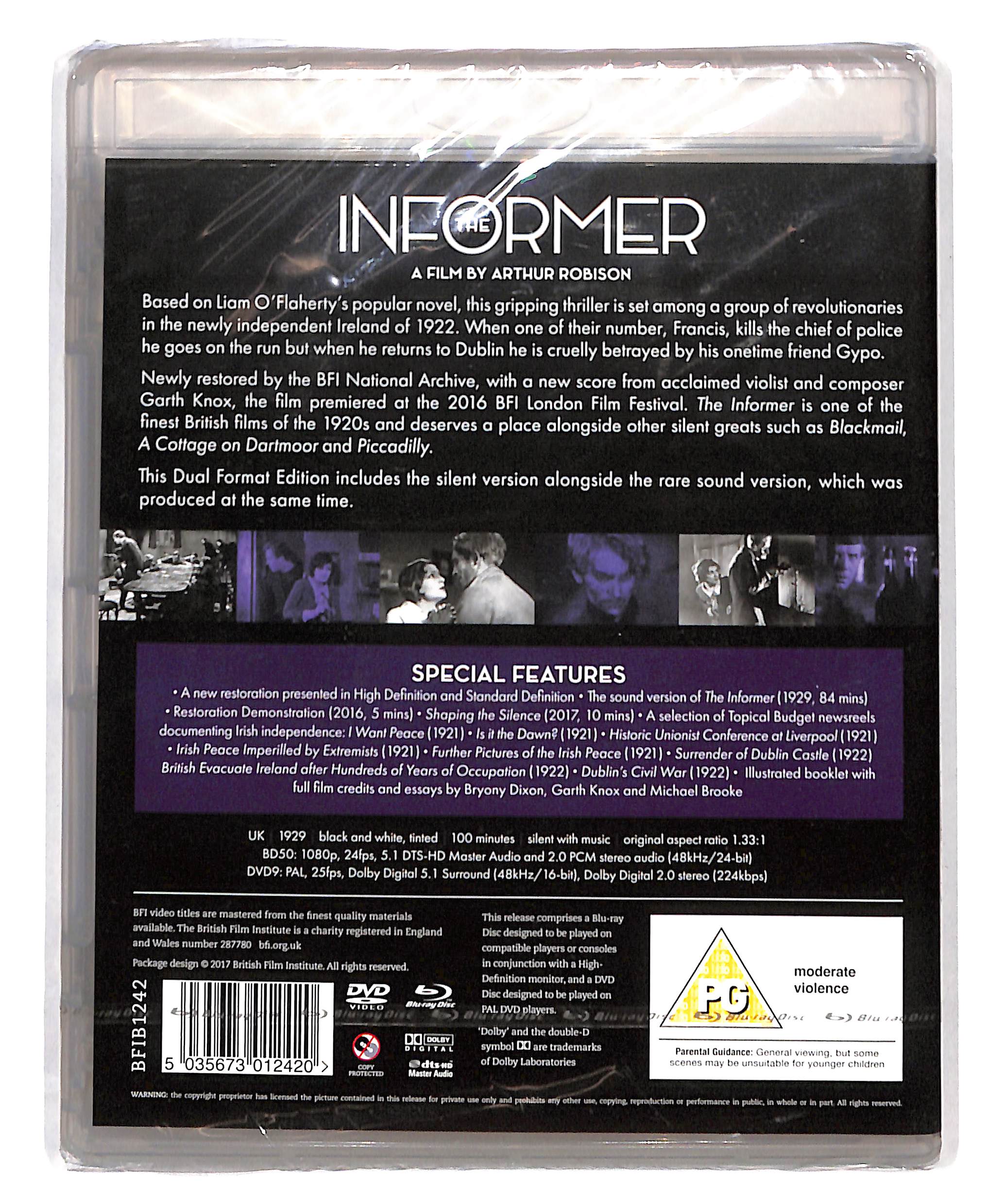 EBOND The Informer + DVD BLURAY DB712908 - Image 2