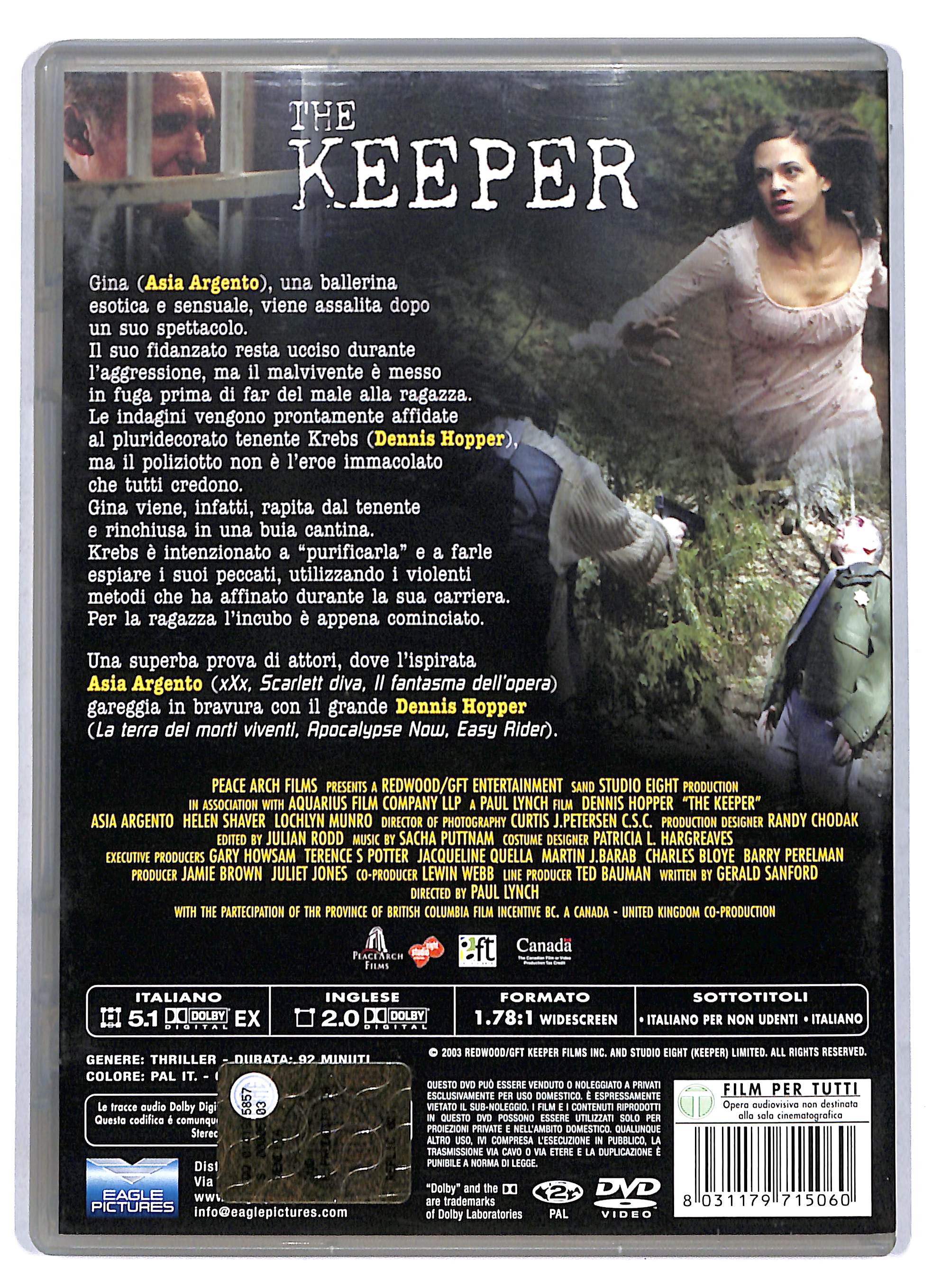EBOND The Keeper NOLEGGIO DVD DB752834 - Image 2