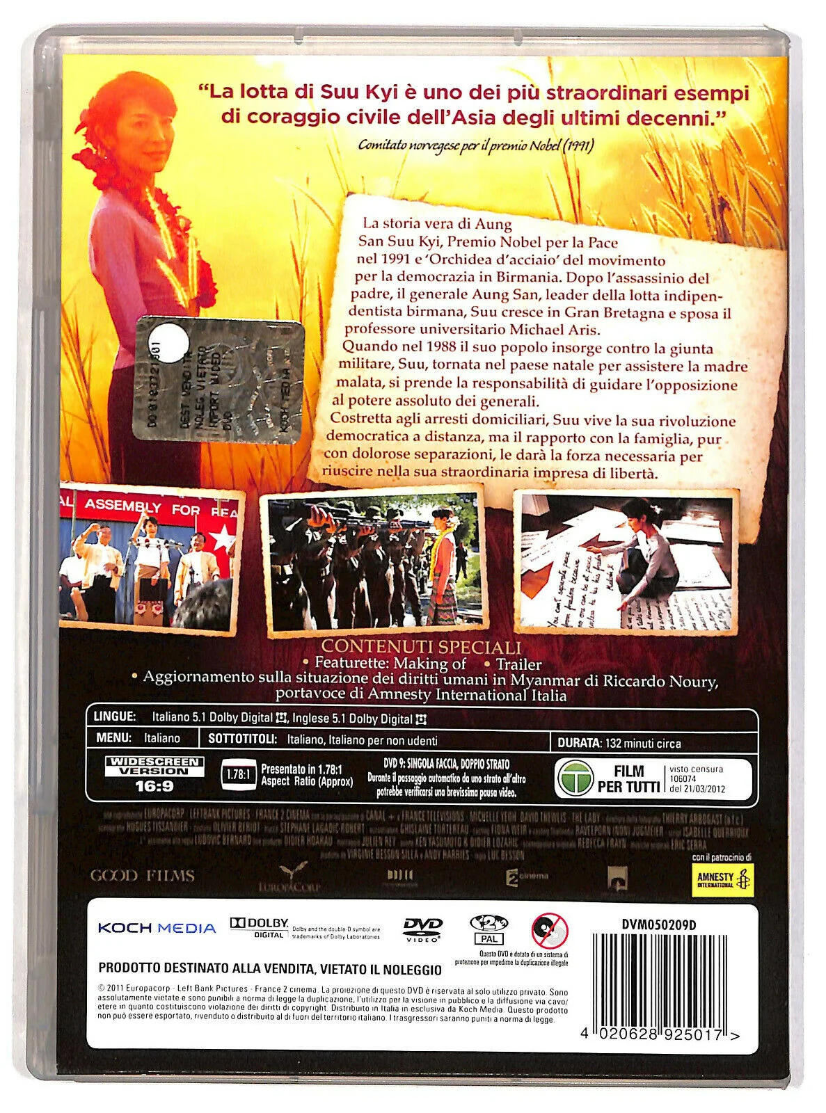 EBOND The Lady - L'amore Per La Liberta NOLEGGIO DVD DB757929 - Image 2