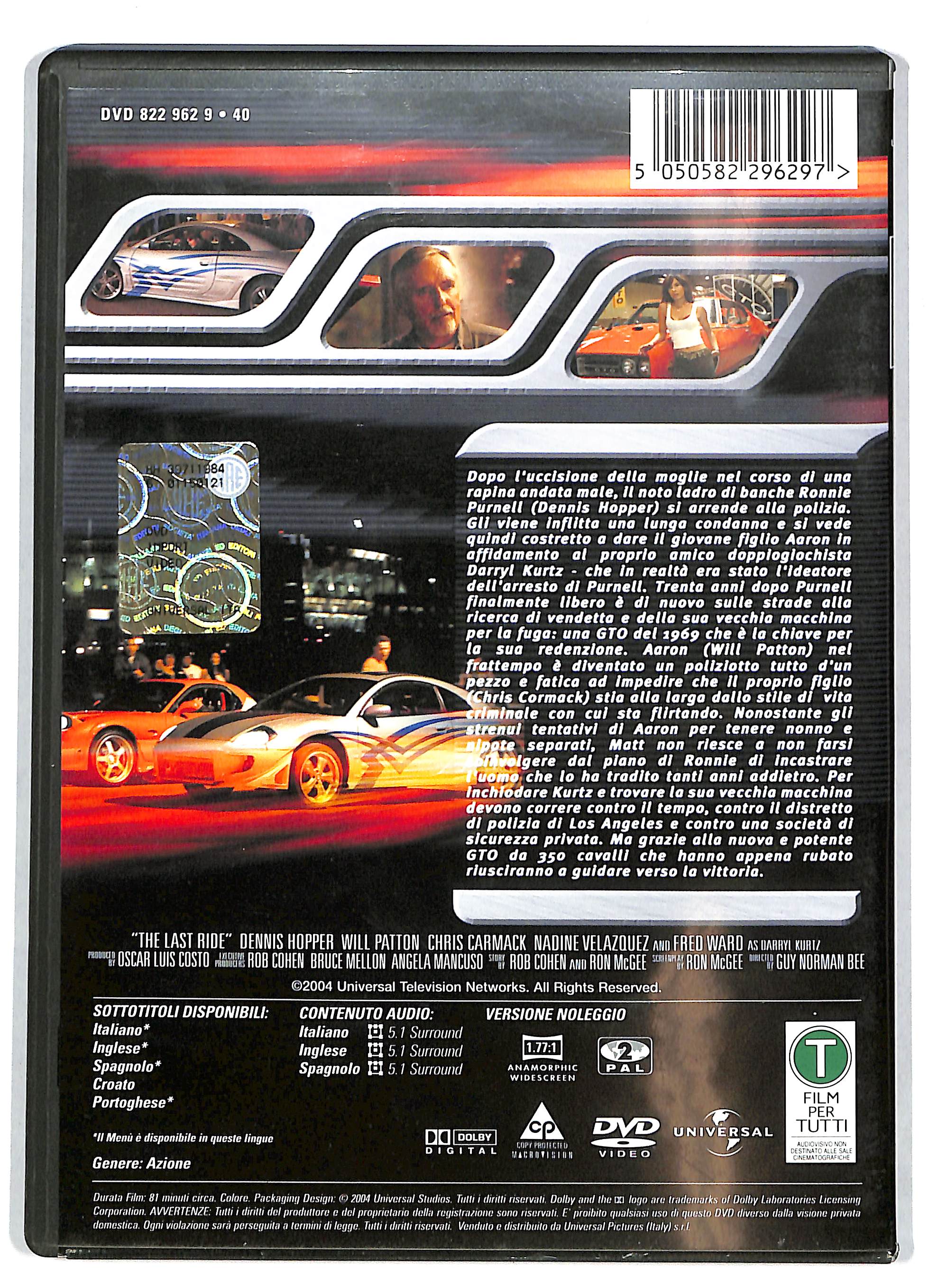 EBOND The last ride NOLEGGIO DVD DB766806 - Image 2