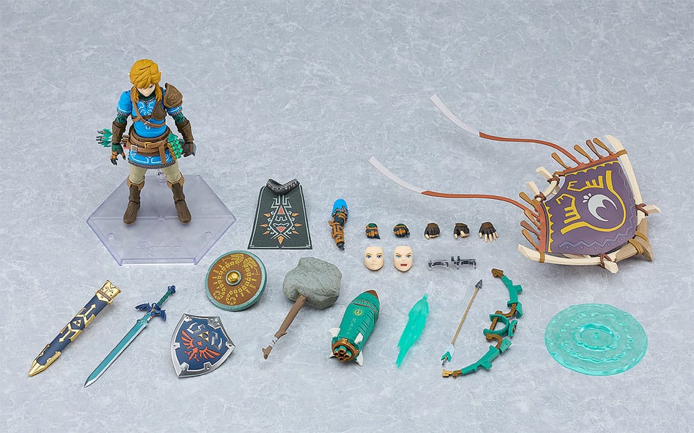 THE LEGEND OF ZELDA TEARS OF THE KINGDOM FIGMA ACTION FIGURE LINK TEARS OF THE K - Image 3