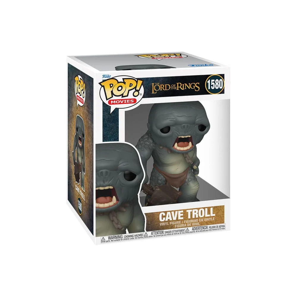 THE LORD OF THE RINGS SUPER SIZED POP! ANIMATION VINYL FIGURE CAVE TROLL 15 CM P038740 - Image 2