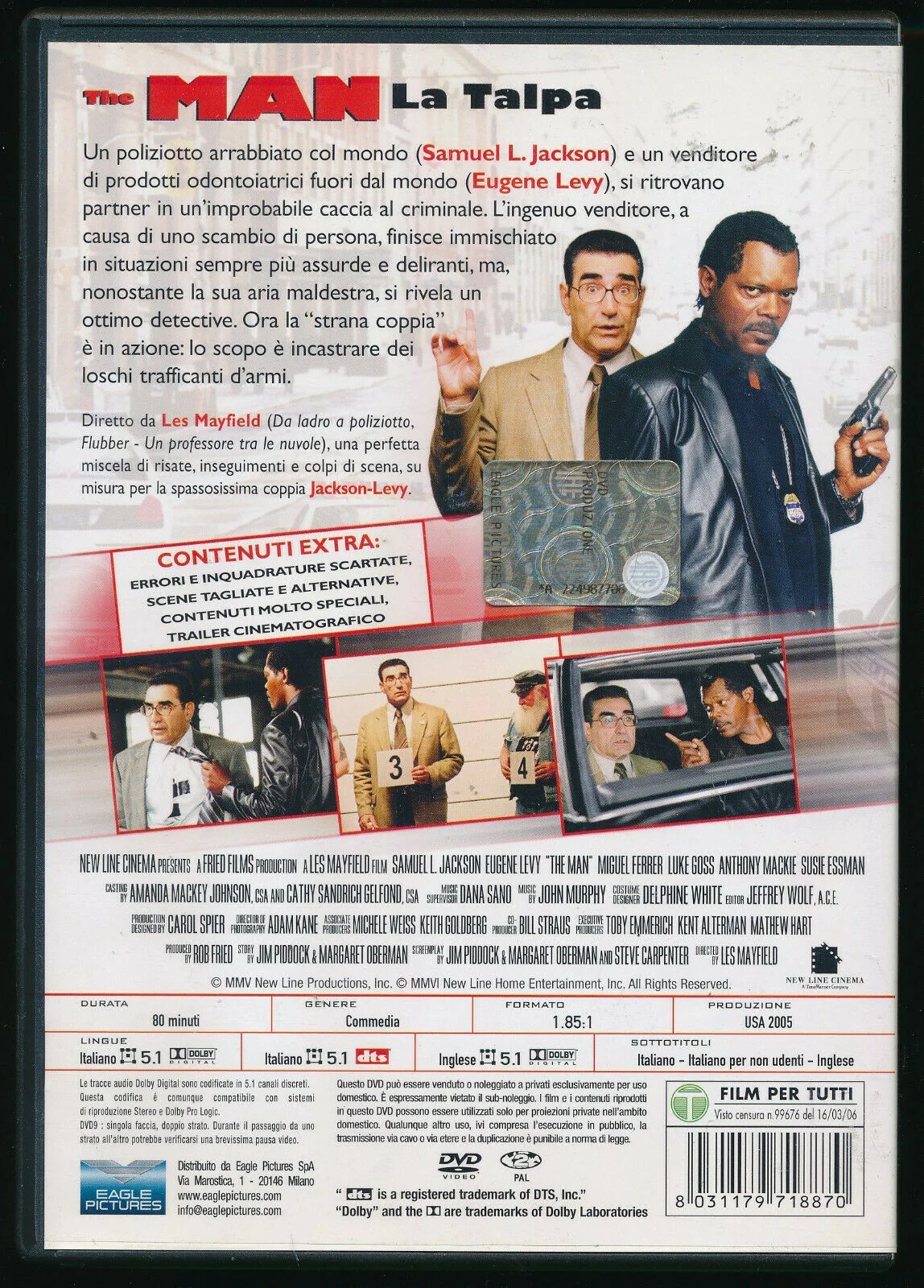 EBOND The Man - La Talpa Ex Noleggio DVD DB745335 - Image 2