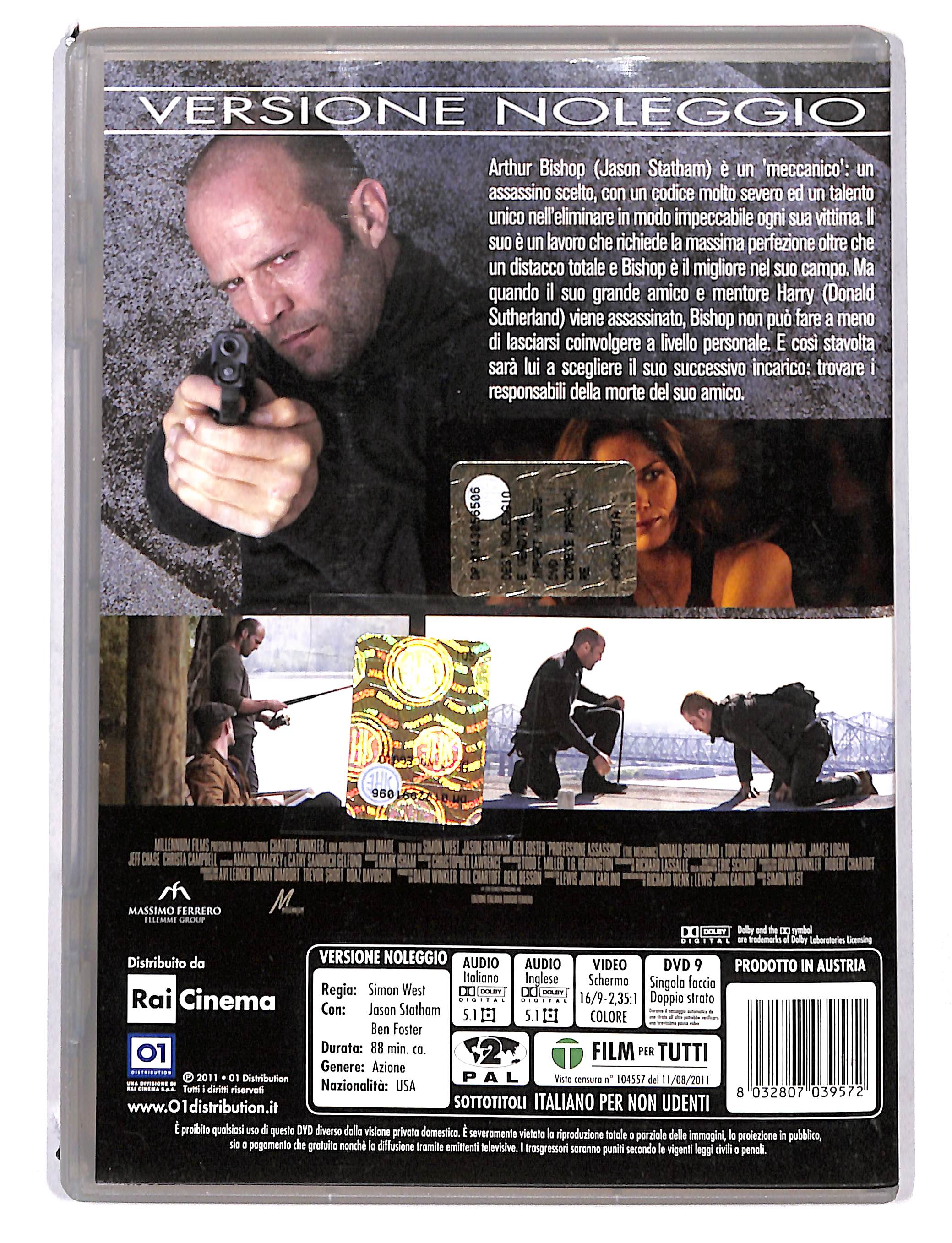 EBOND The Mechanic NOLEGGIO DVD DB754659 - Image 2