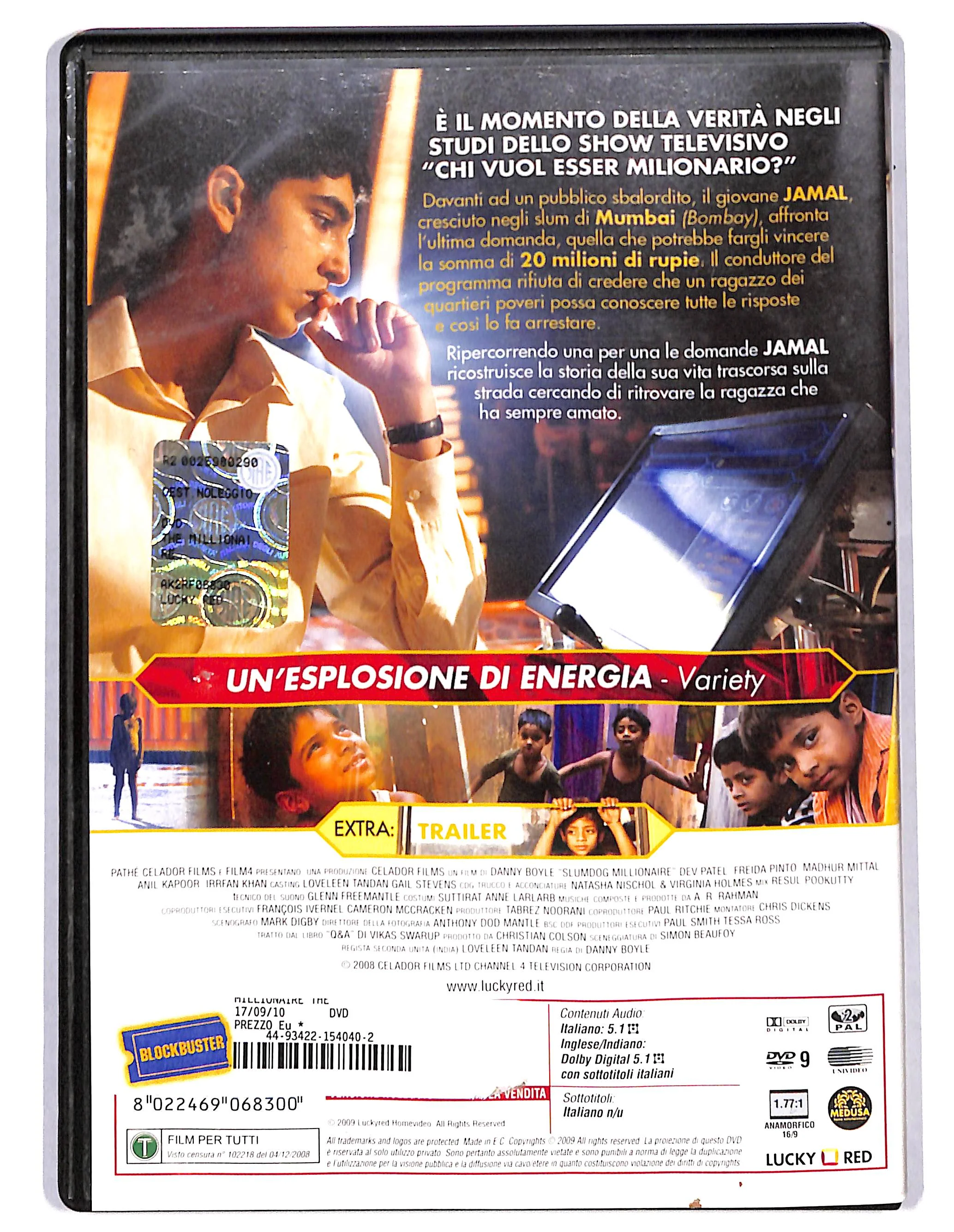 EBOND The Millionaire Ex Noleggio NOLEGGIO DVD DB747365 - Image 2