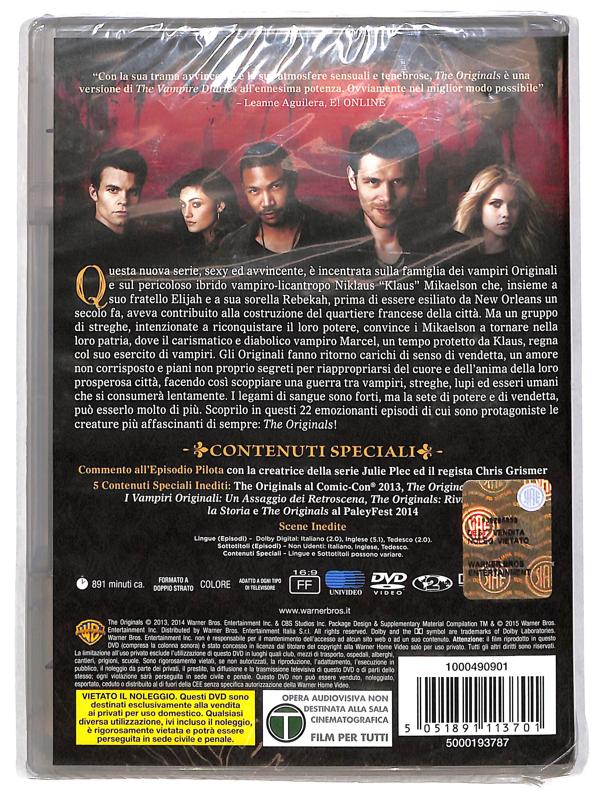 EBOND The Originals. Stagione 1. Serie TV ita (5) DVD DB744833 - Image 2