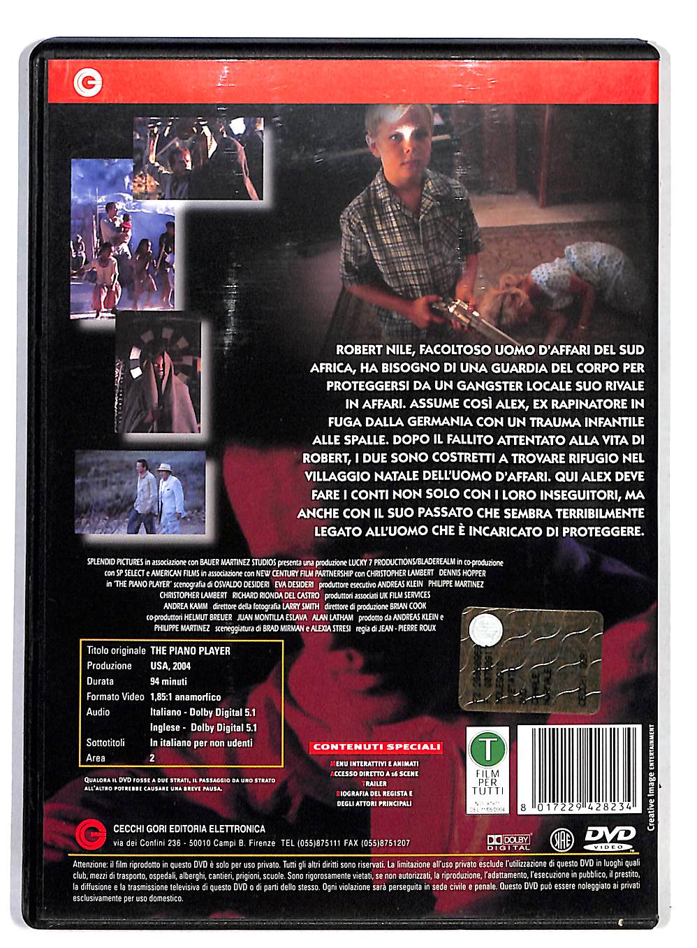 EBOND The Piano Player DVD DB733114 - Image 2
