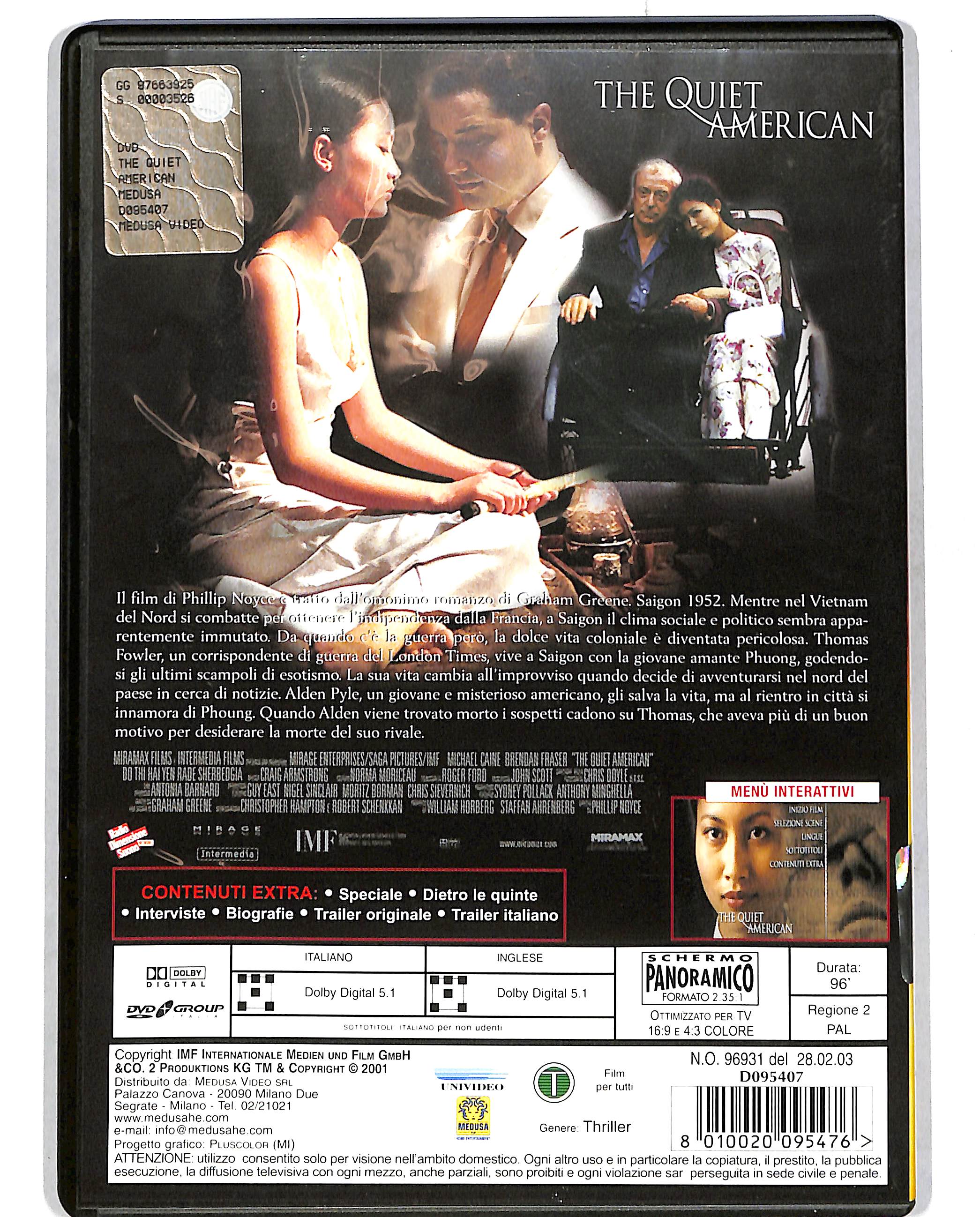 EBOND The Quiet American NOLEGGIO DVD DB720101 - Image 2