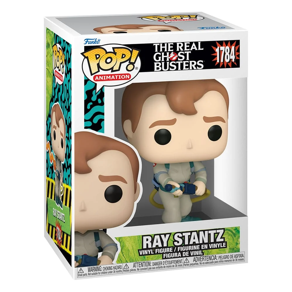 THE REAL GHOSTBUSTERS POP! PLUS ANIMATION VINYL FIGURES RAY STANTZ 9 CM P039046 - Image 2