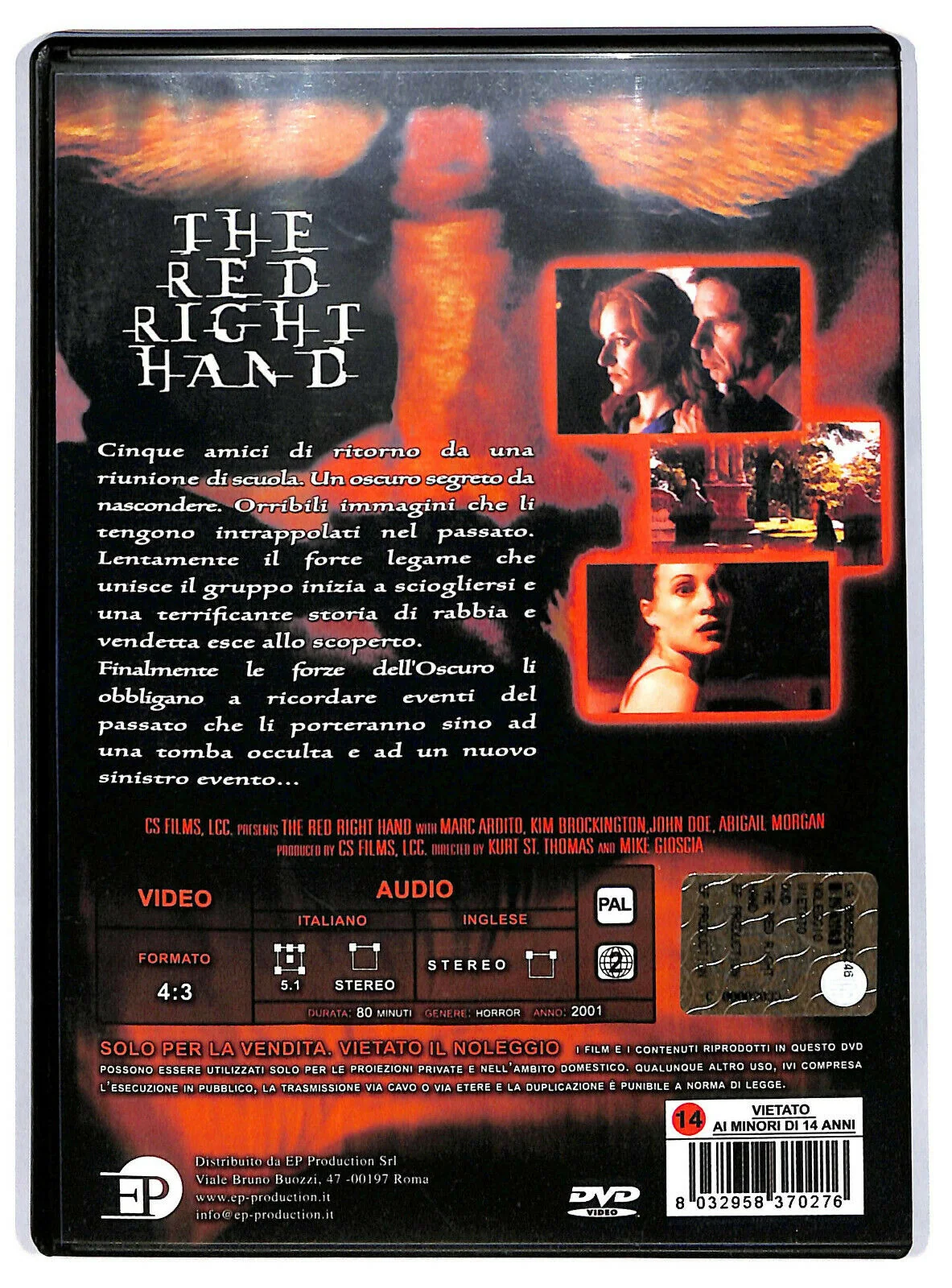 EBOND The Red Right Hand NOLEGGIO DVD DB771906 - Image 2