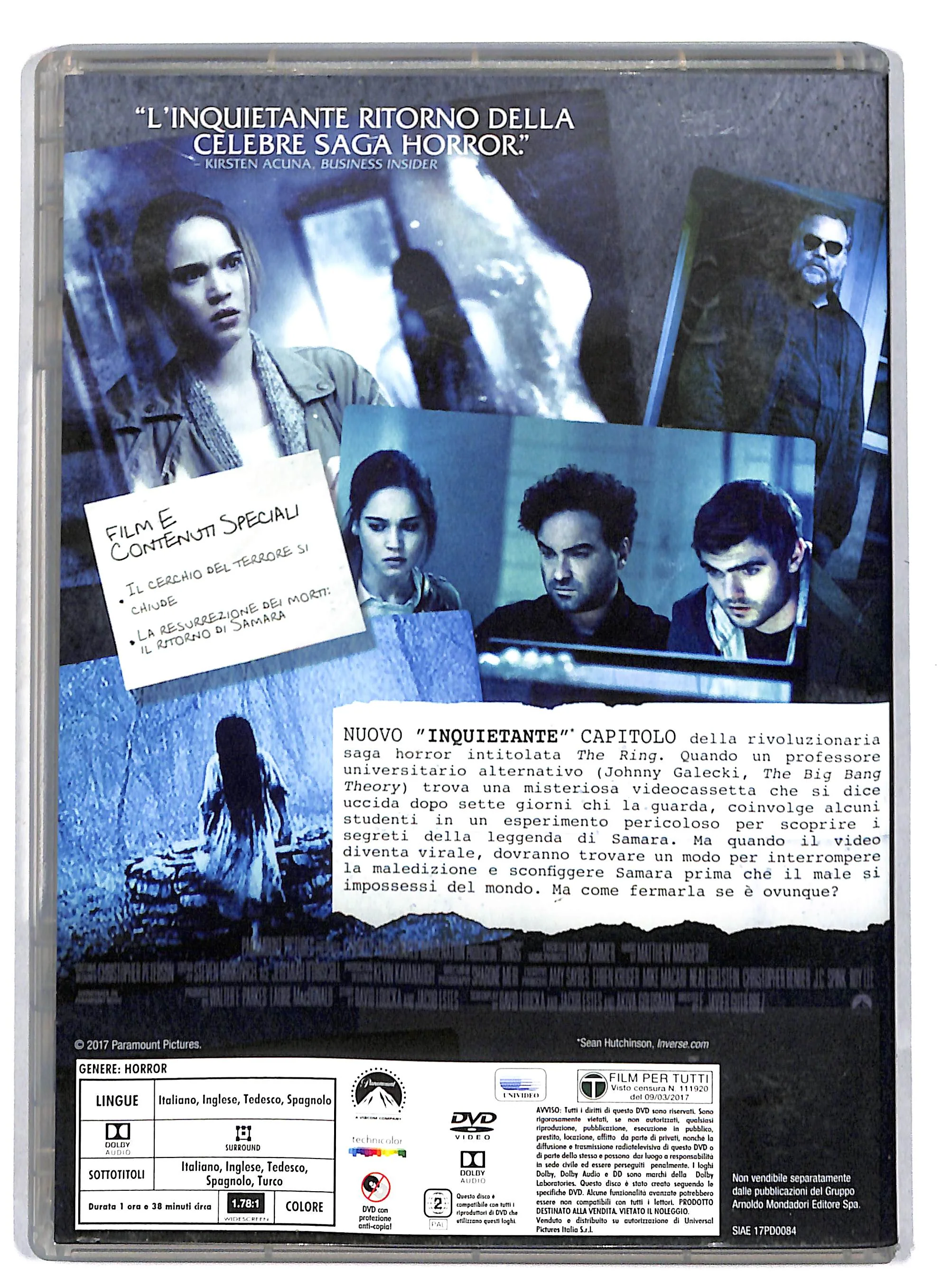 EBOND The Ring 3 EDITORIALE NOLEGGIO DVD DB738621 - Image 2