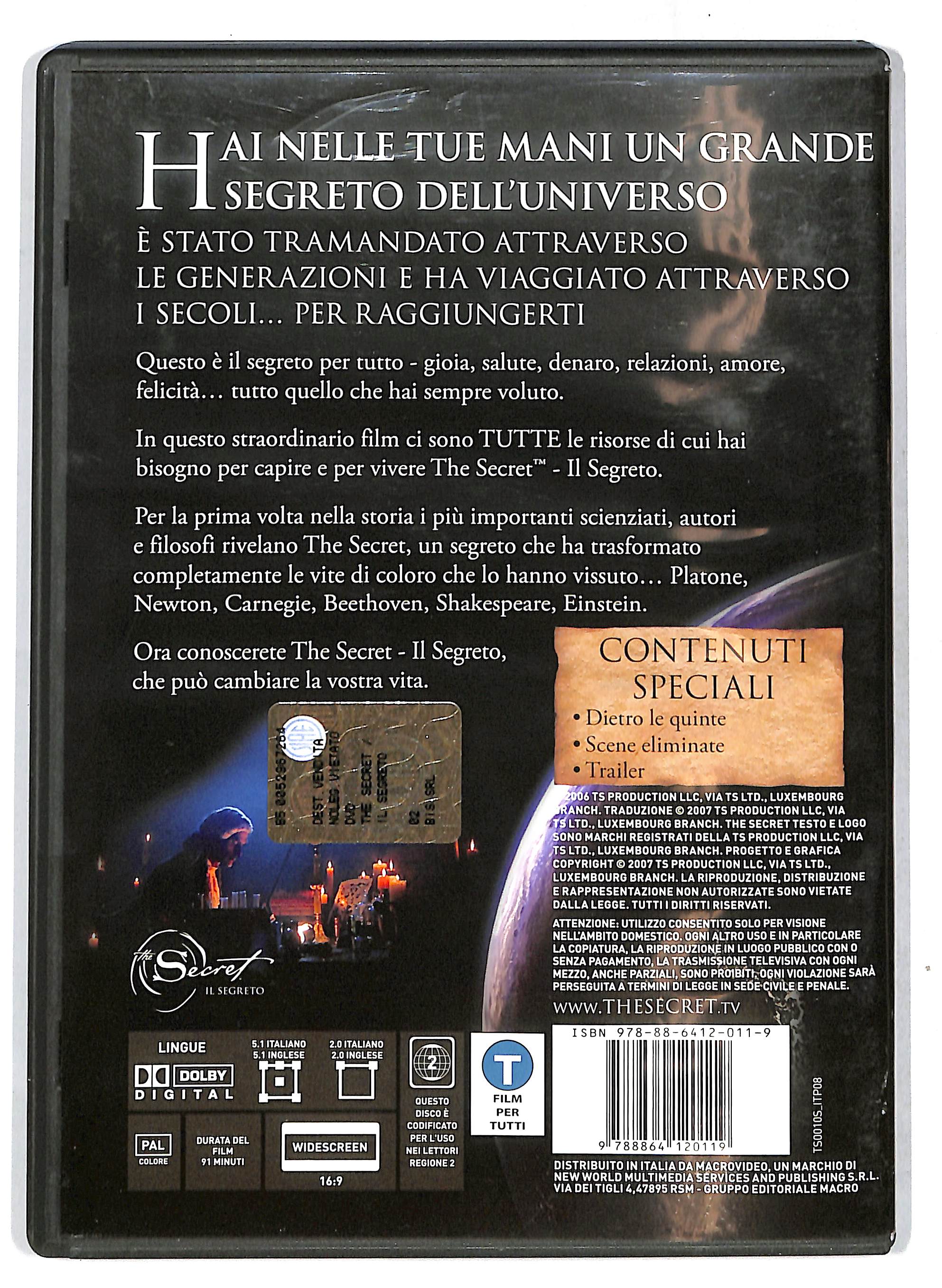 EBOND The secret - Il segreto DVD DB741434 - Image 2