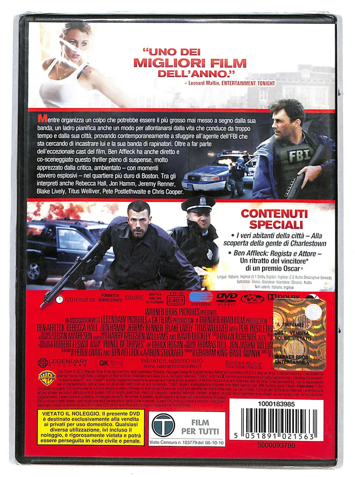 EBOND The Town DVD DB689907 - Image 2