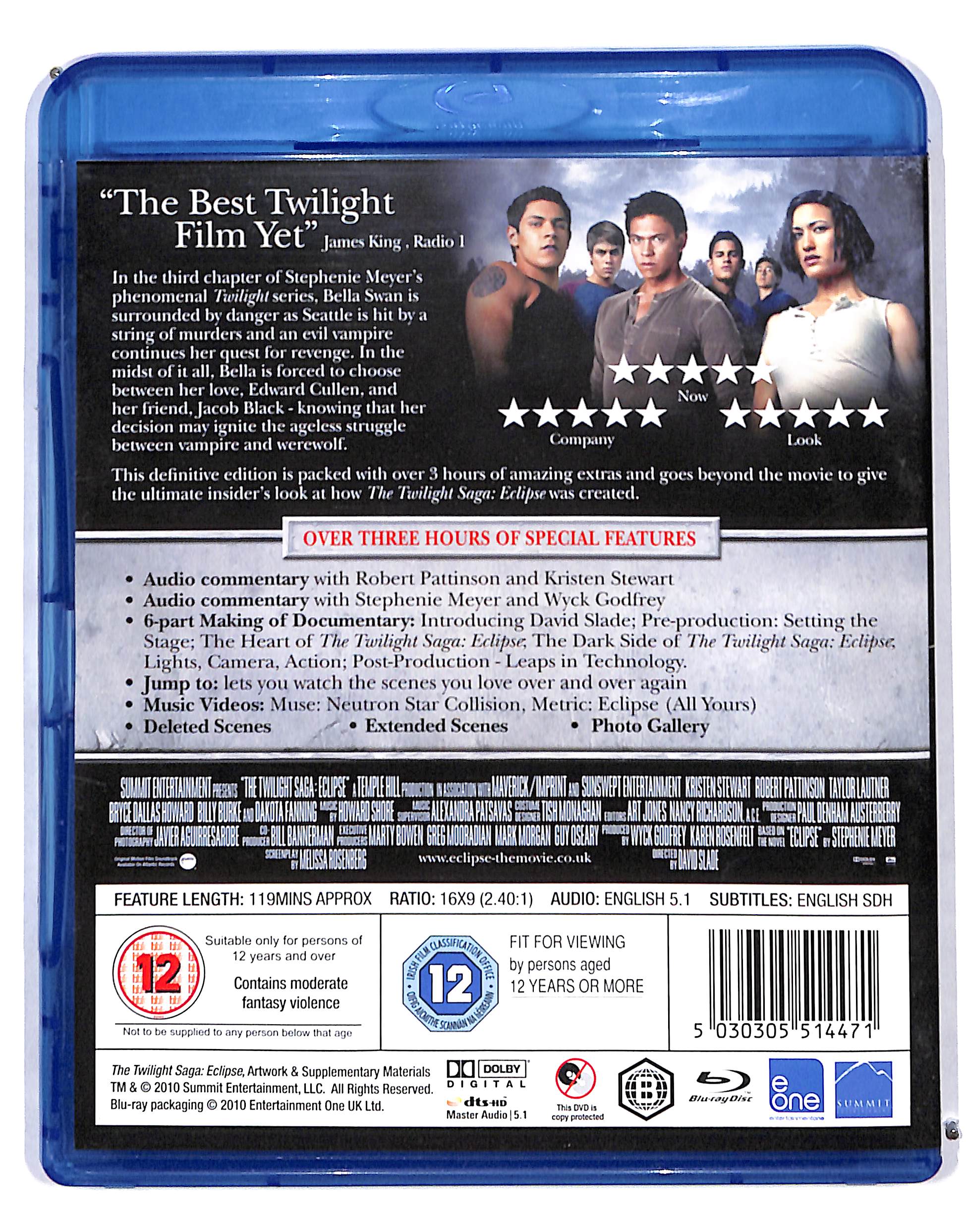 EBOND The Twilight saga Eclipse Edizione: Regno Unito BLURAY DB689639 - Image 2