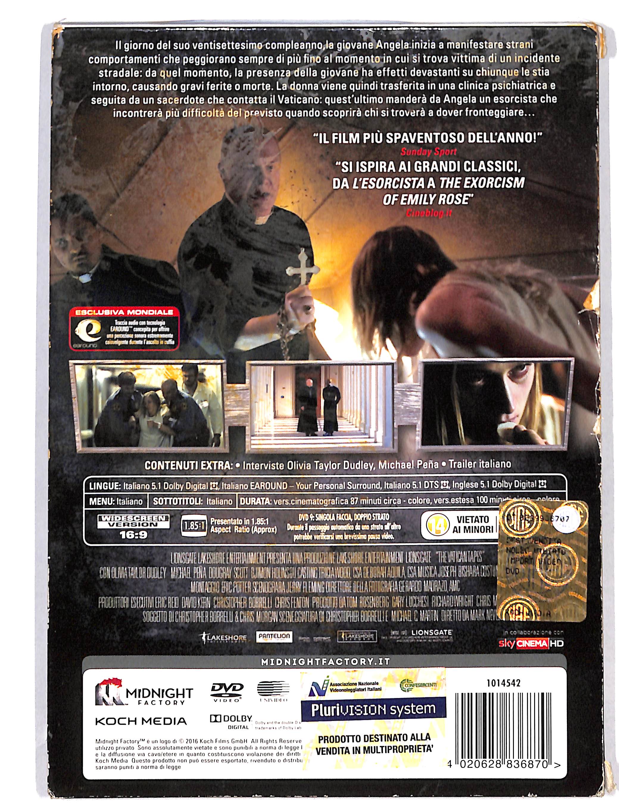 EBOND The Vatican Tapes - NO BOOKLET DVD DB726115 - Image 2