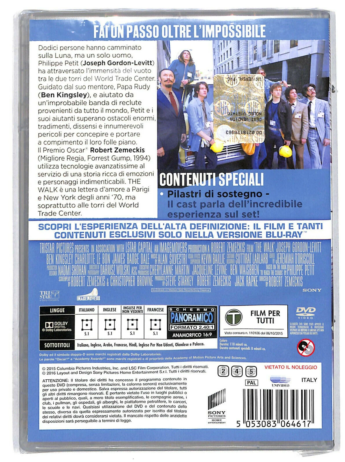 EBOND The Walk NOLEGGIO DVD DB720117 - Image 2