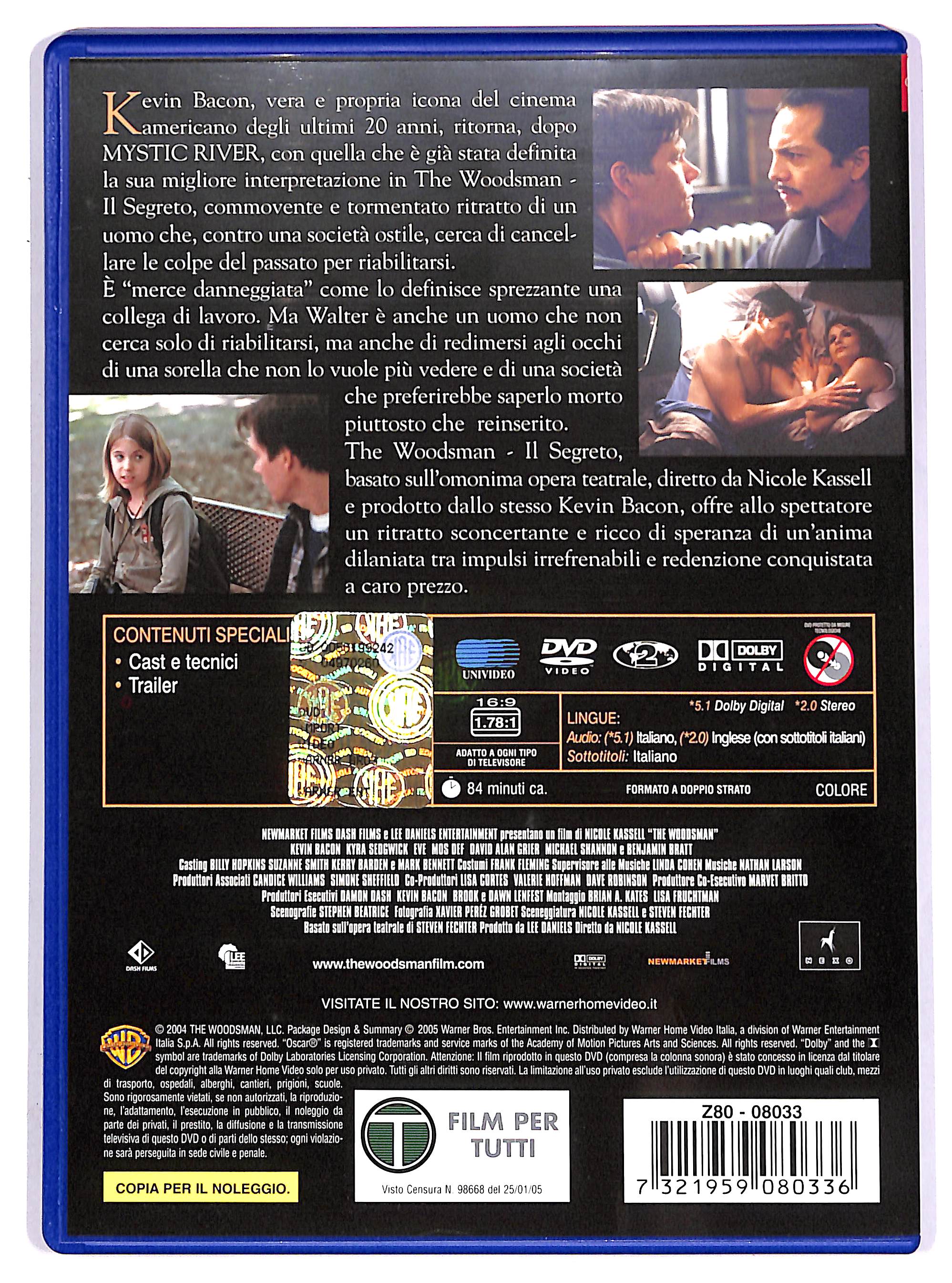 EBOND The Woodsman - Il segreto NOLEGGIO DVD DB764336 - Image 2