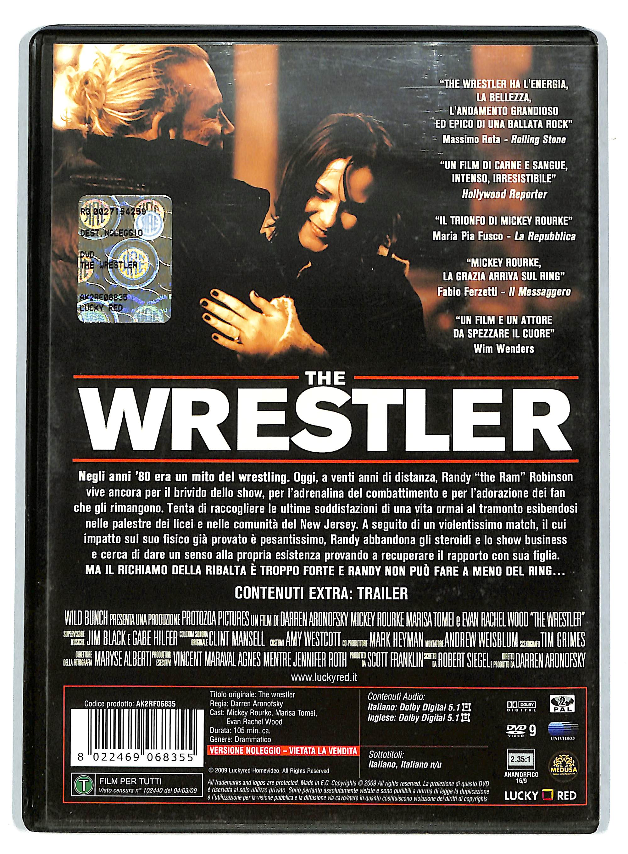 EBOND The Wrestler NOLEGGIO DVD DB760143 - Image 2