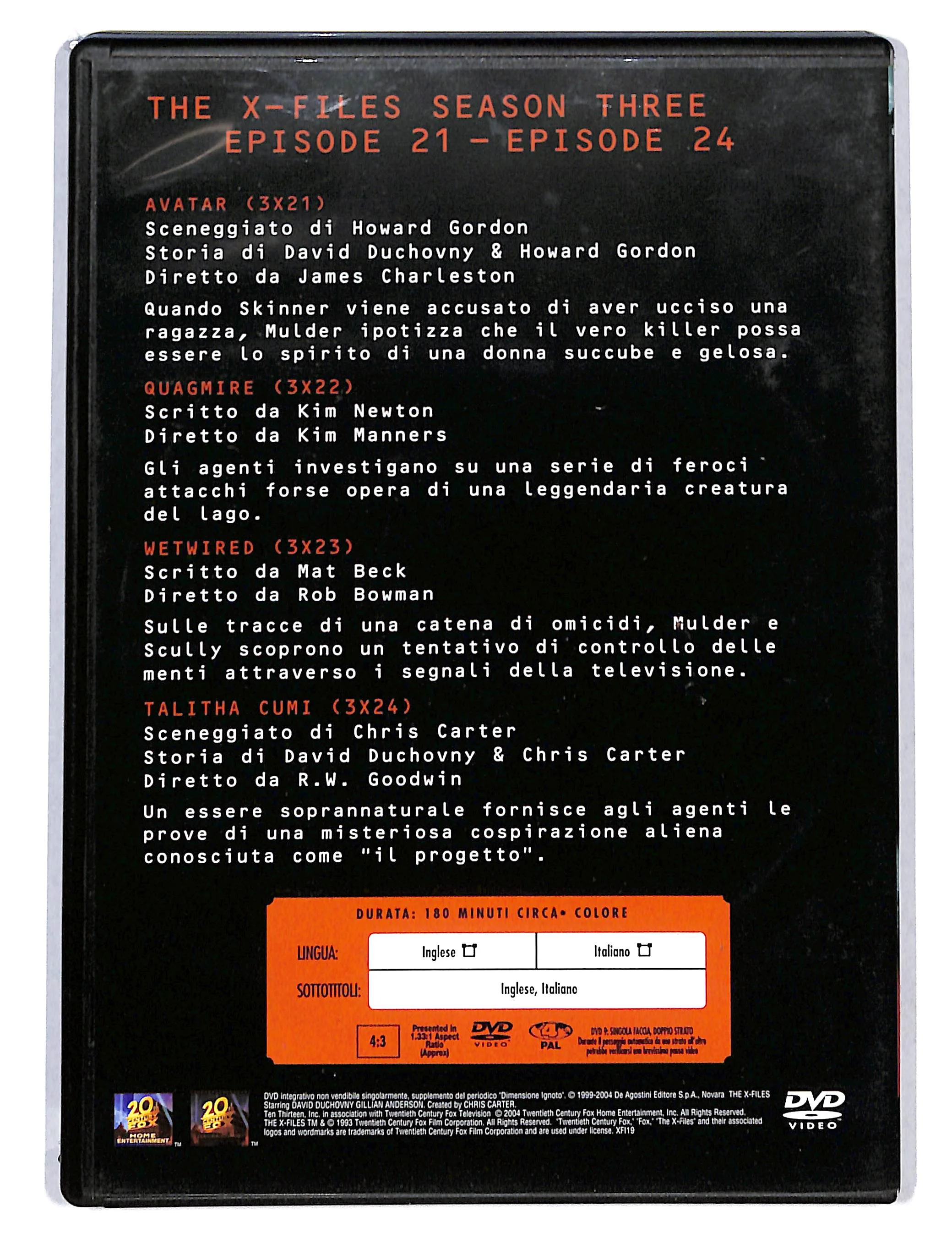 EBOND The X Files collection season three vol 6 EDITORIALE DVD DB750615 - Image 2