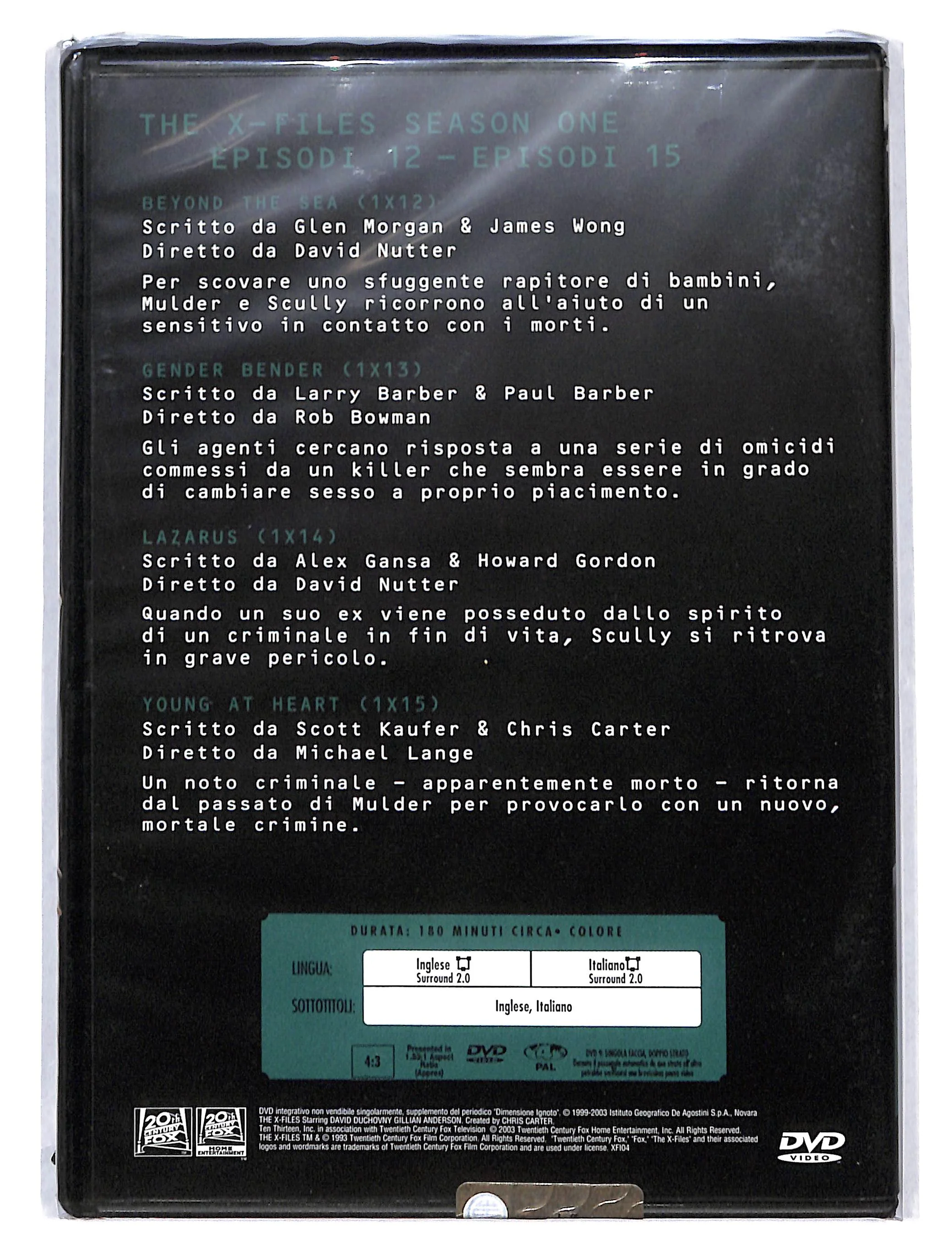 EBOND The x files season one volume 4 EDITORIALE DVD DB750452 - Image 2