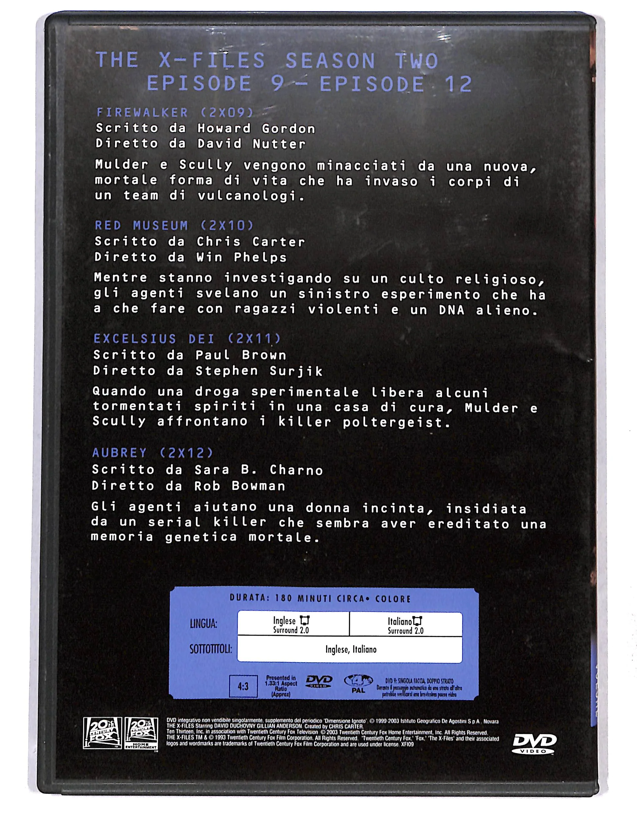 EBOND The X Files seasone two vol.3 EDITORIALE DVD DB768653 - Image 2
