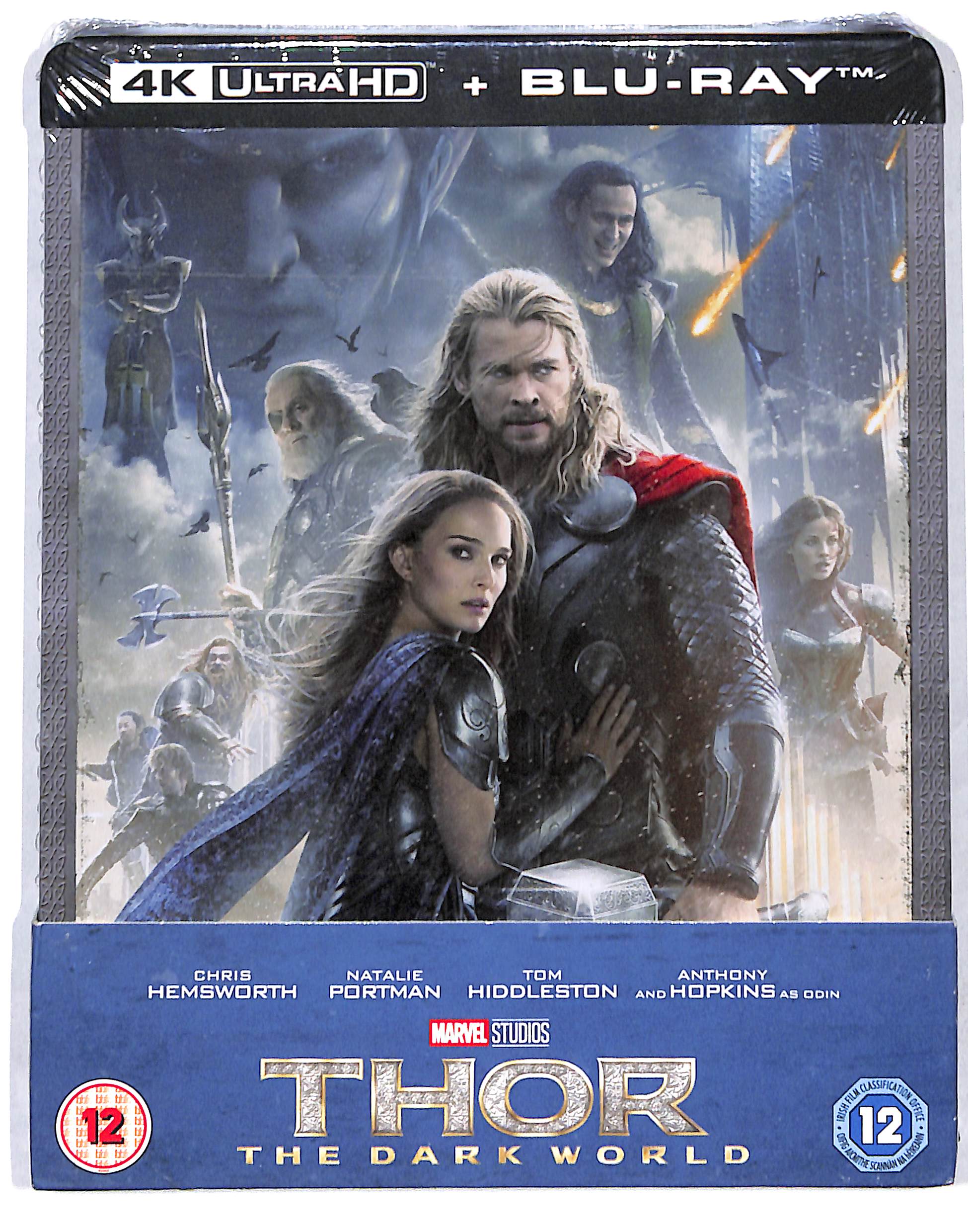 EBOND Thor The Dark World 4k Ultra Hd + BLURAY STEELBOOK BLURAY DB683733