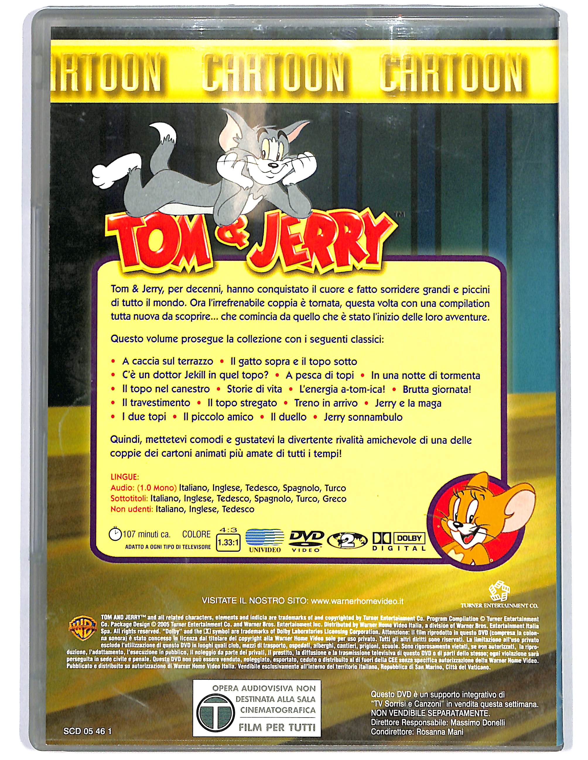 EBOND Tom e Jerry A pesca di topi EDITORIALE NOLEGGIO DVD DB756660 - Image 2