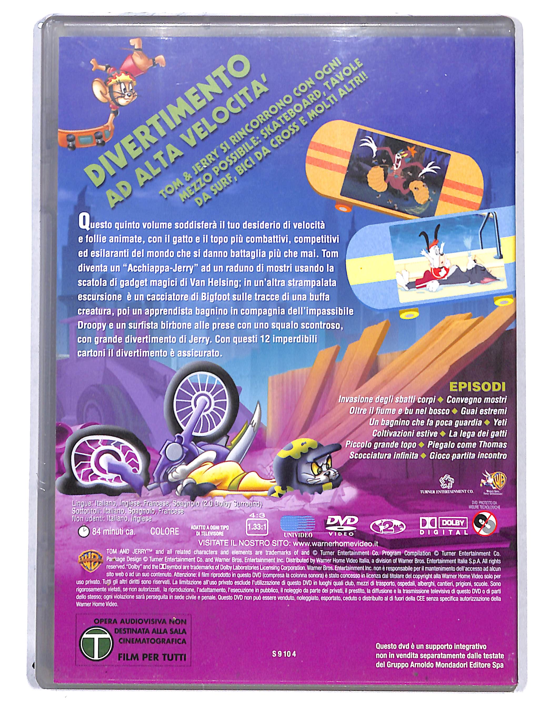 EBOND Tom&Jerry tales divertimento ad alta velocita DVD DB719947 - Image 2