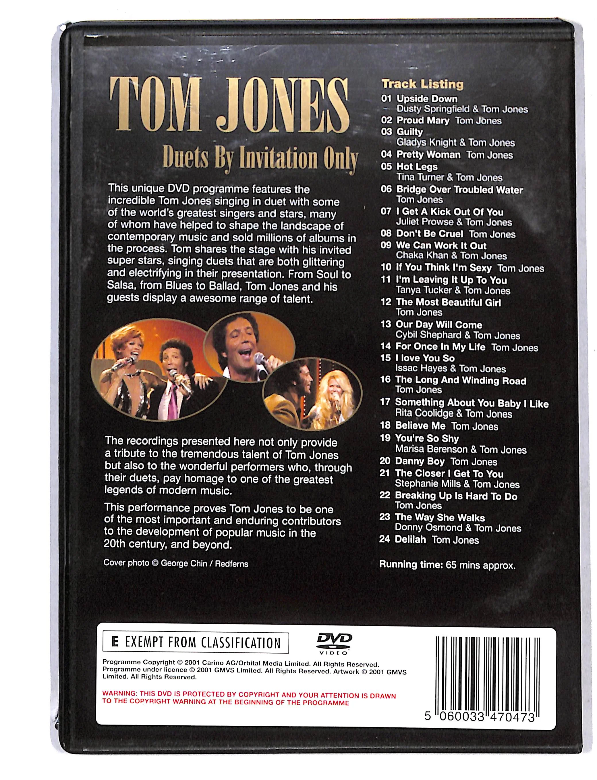 EBOND Tom Jones Duets By Invitation Only DVD DB753256 - Image 2