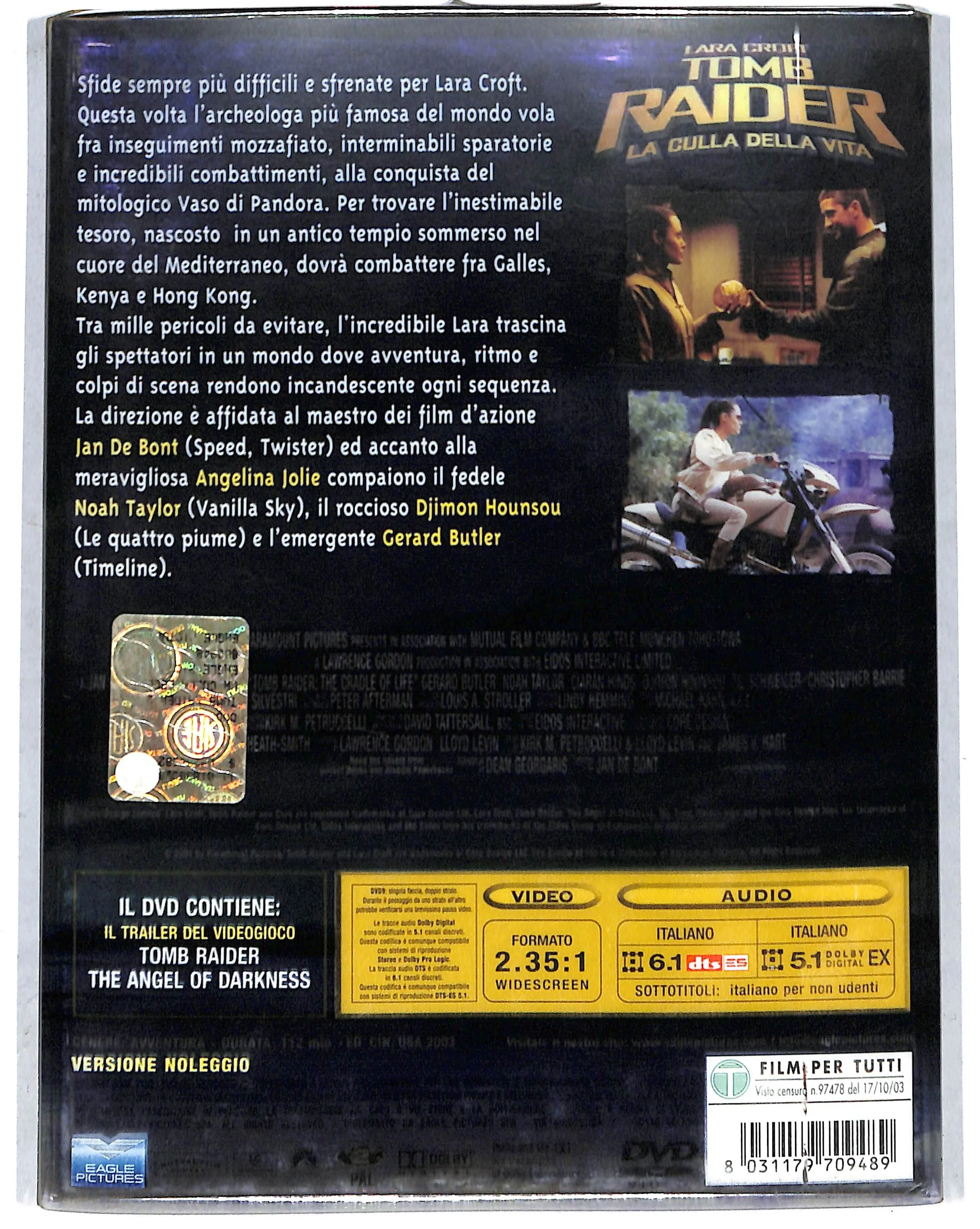 EBOND Tomb Raider - La culla della vita NOLEGGIO DVD DB746603 - Image 2
