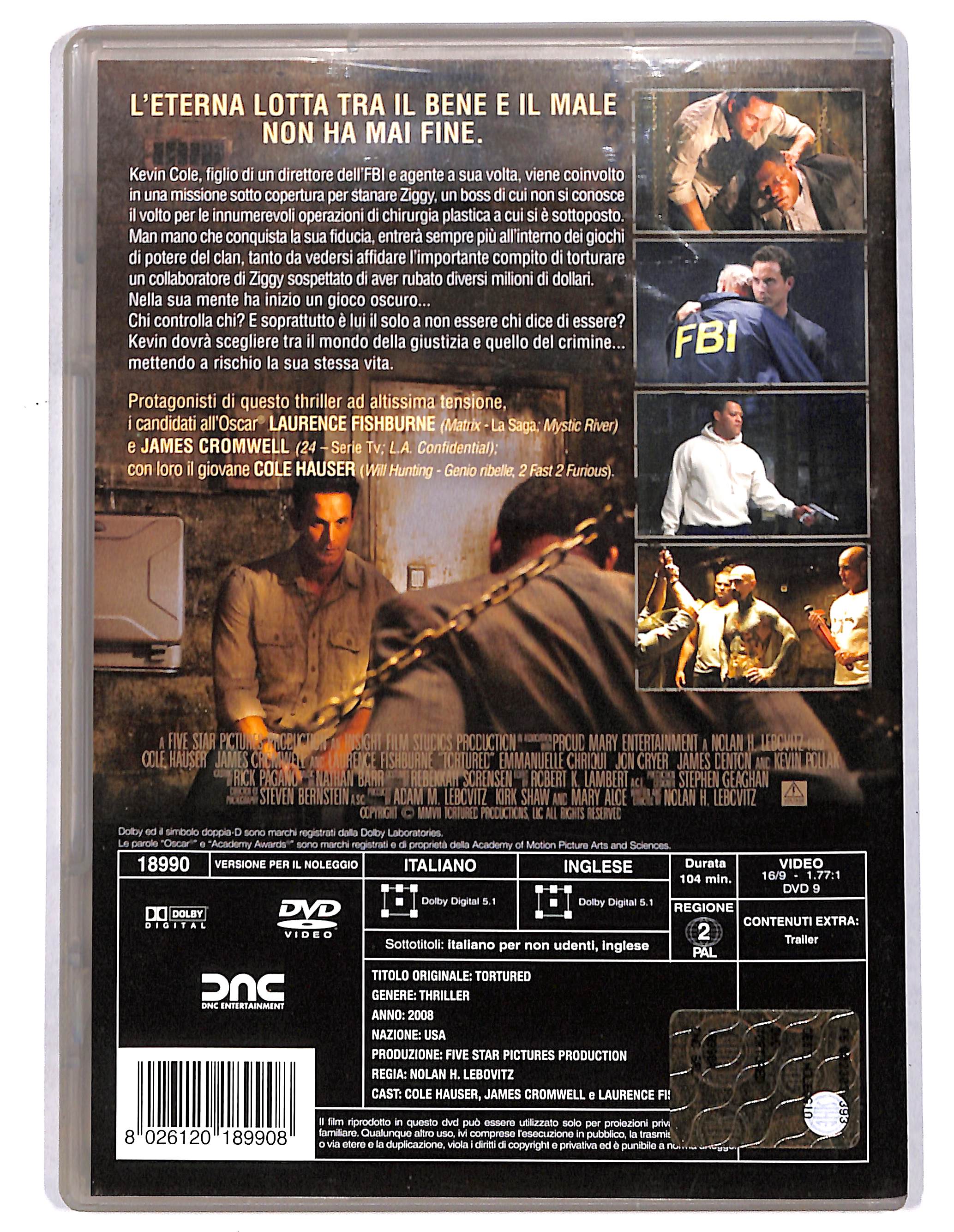EBOND Tortured NOLEGGIO NOLEGGIO DVD DB721602 - Image 2