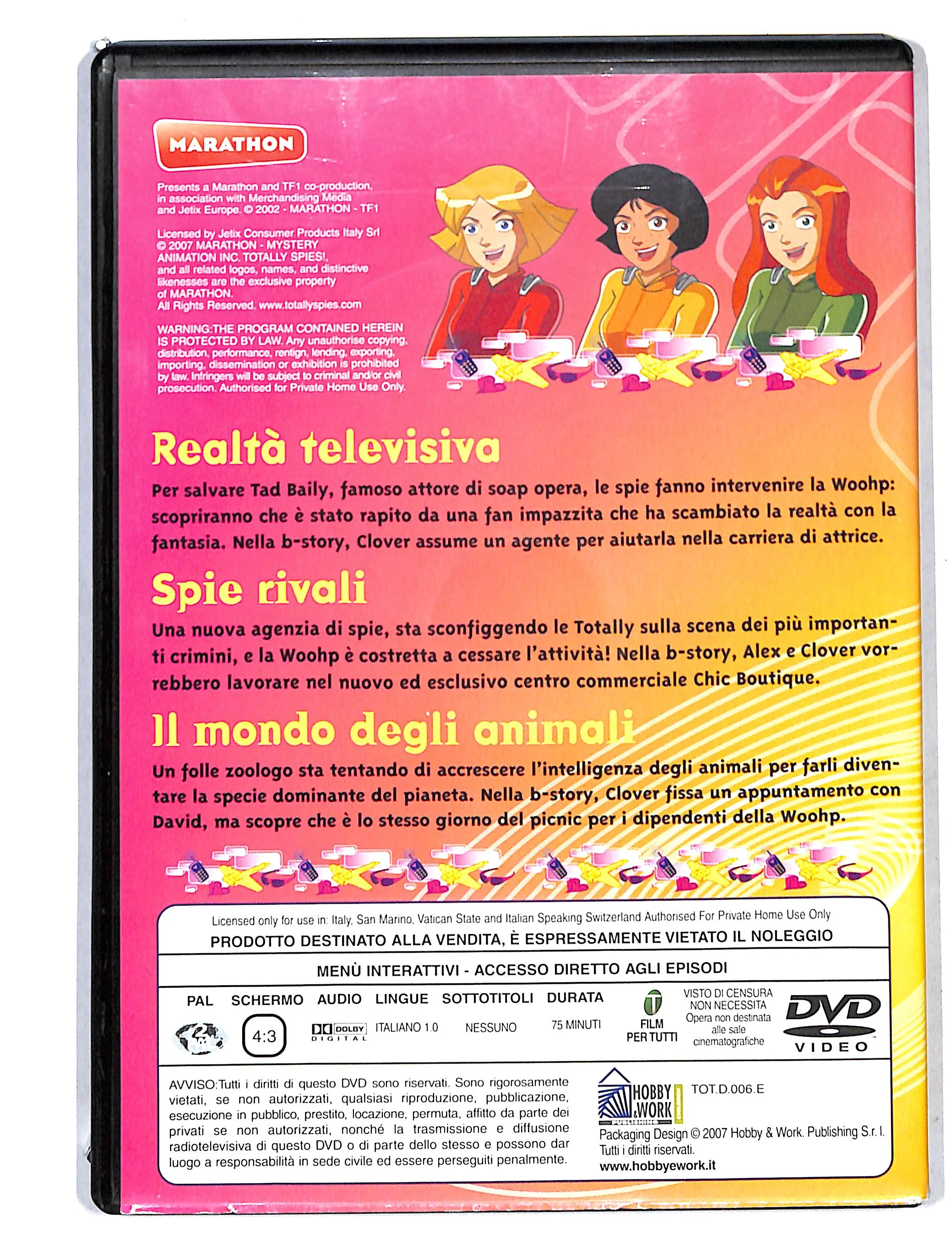 EBOND Totally Spies! vol.6 EDITORIALE DVD DB736623 - Image 2