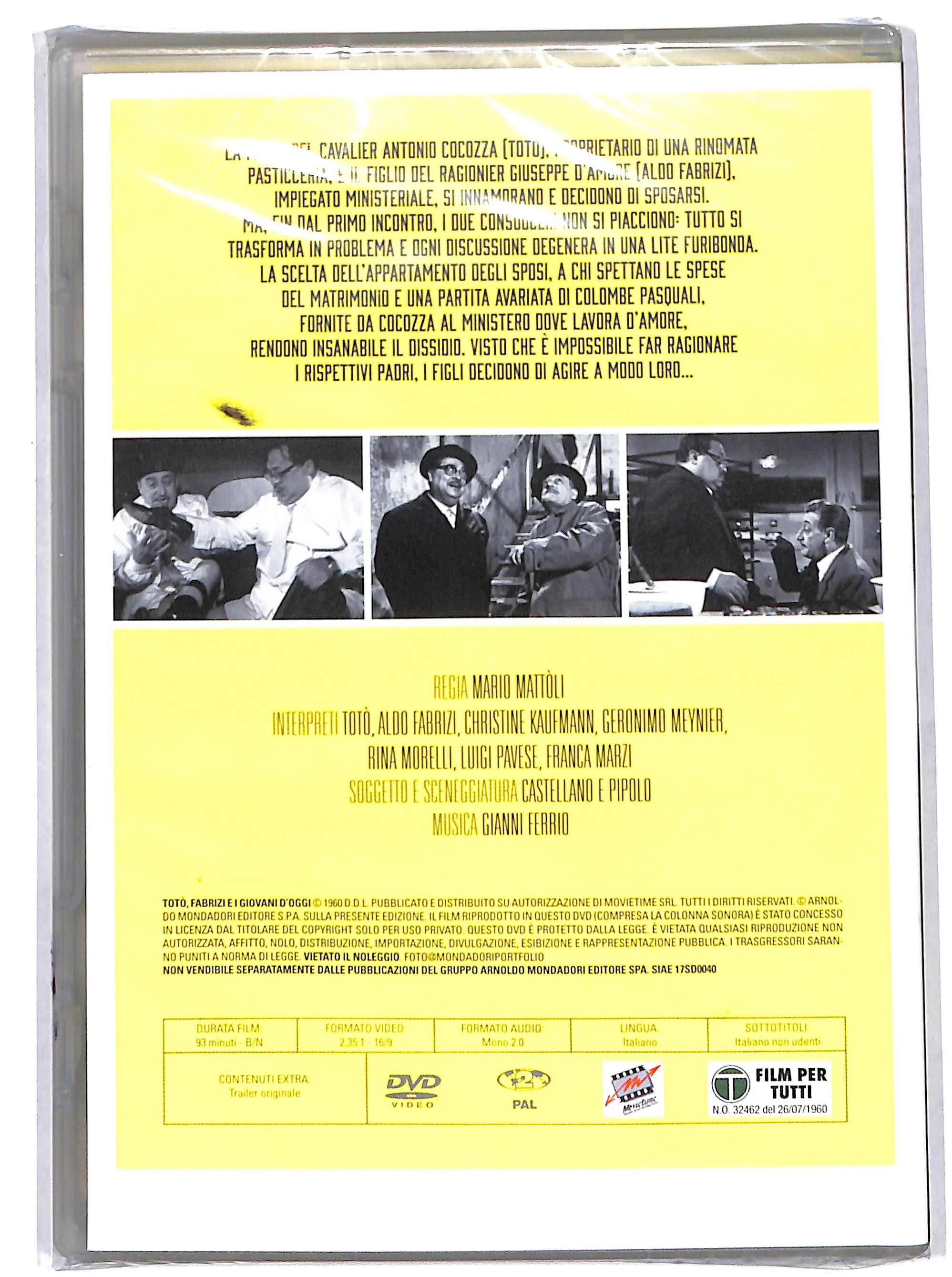 EBOND Toto, Fabrizi e i giovani d'oggi EDITORIALE DVD DB729211 - Image 2