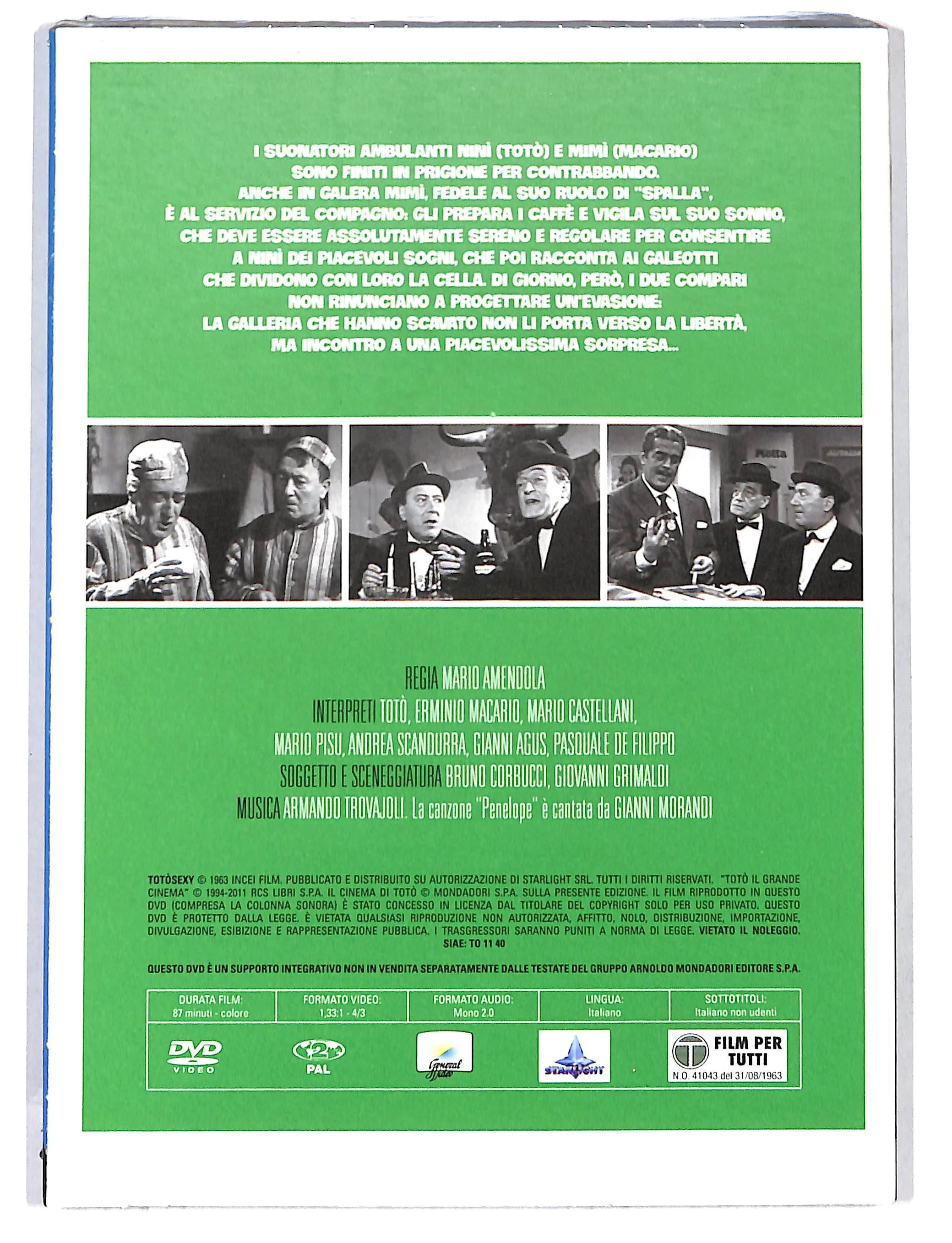 EBOND Toto il grande cinema - Totosexy EDITORIALE DVD DB717636 - Image 2