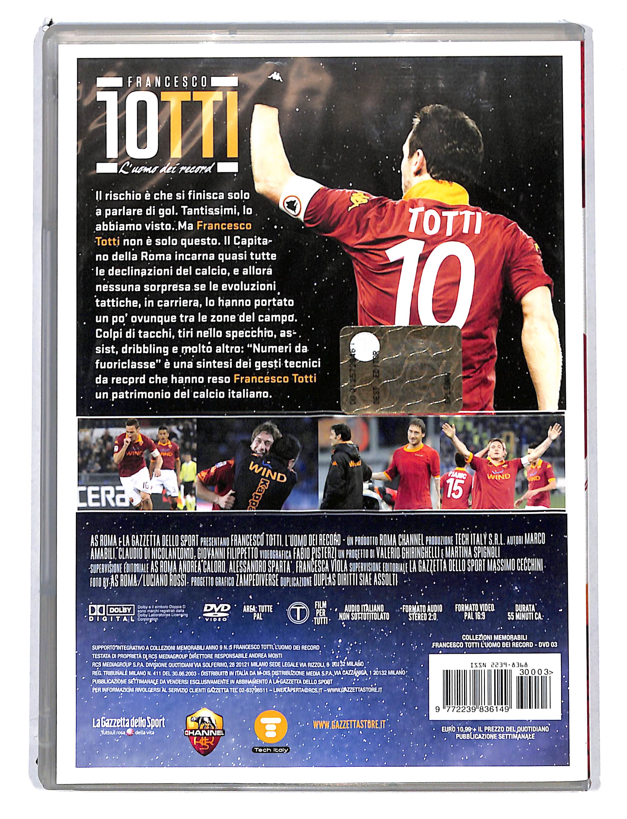 EBOND Totti numeri da fuoriclasse EDITORIALE DVD DB753856 - Image 2