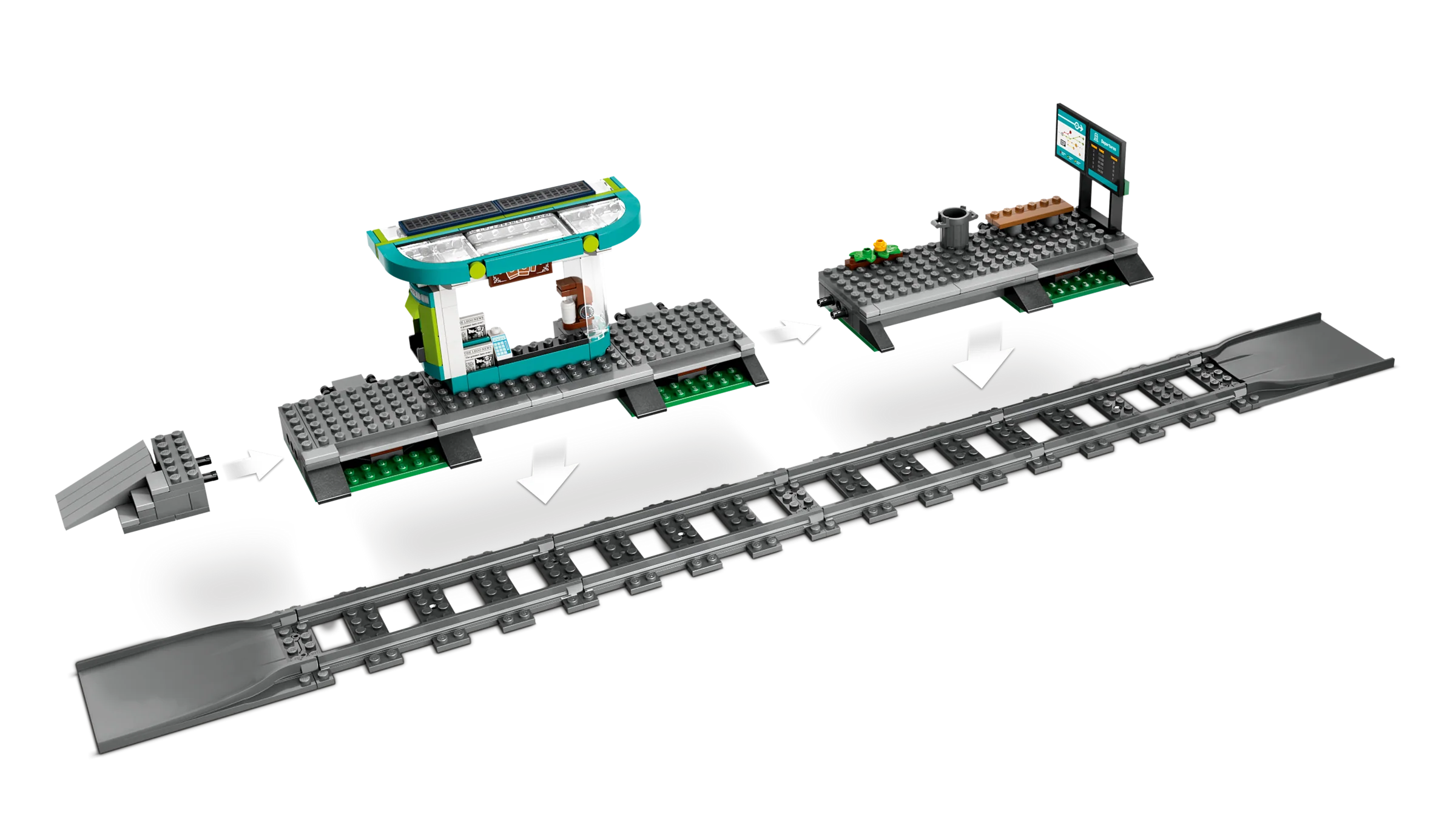 LEGO 60423 Tram e fermata del tram - Image 3