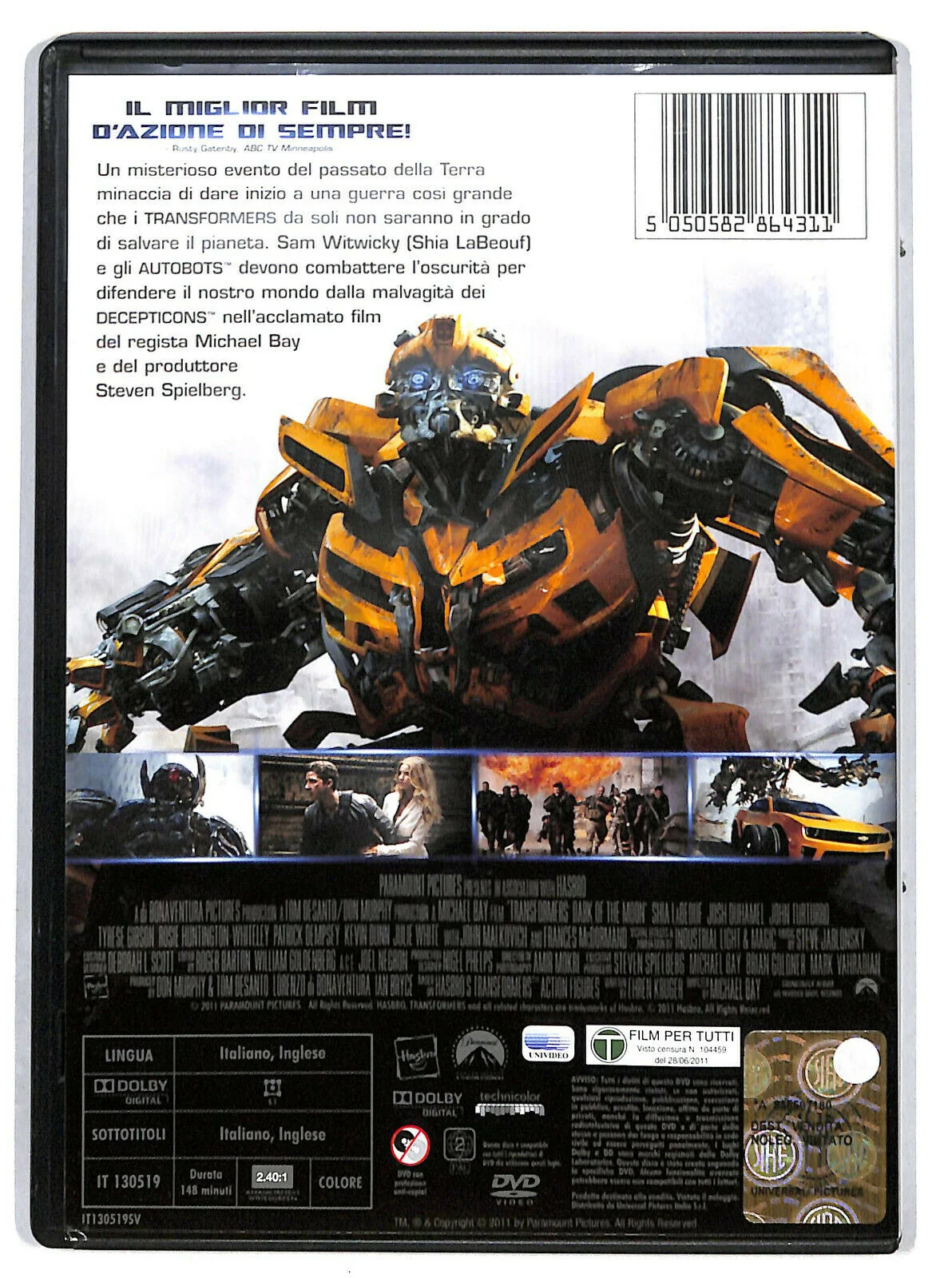 EBOND Transformers 3 DVD DB759846 - Image 2
