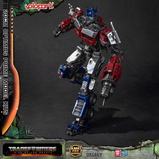 TRANSFORMERS: RISE OF THE BEASTS AMK PRO SERIES PLASTIC MODEL KIT OPTIMUS PRIME - Image 3