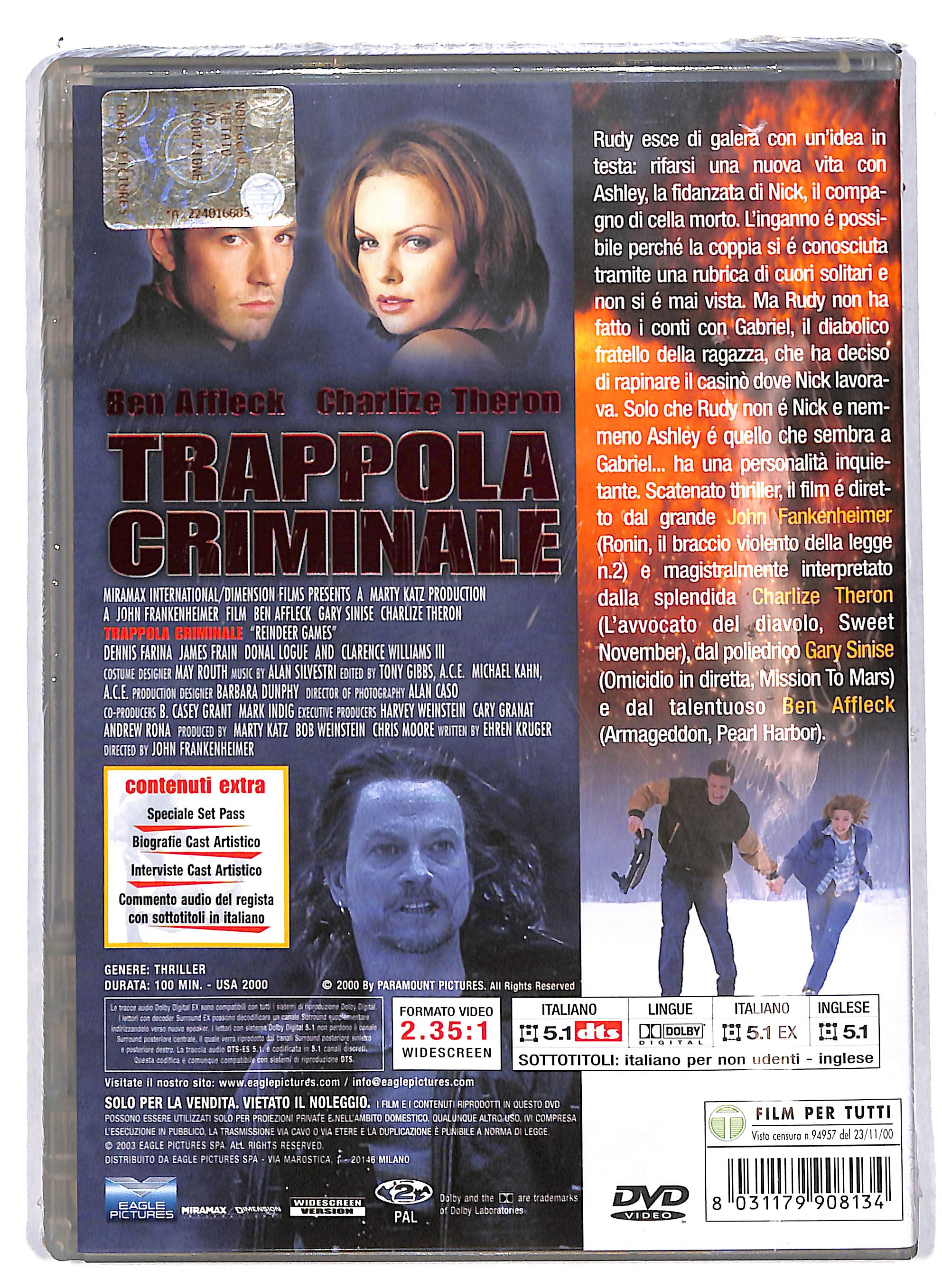 EBOND Trappola Criminale DVD DB764410 - Image 2