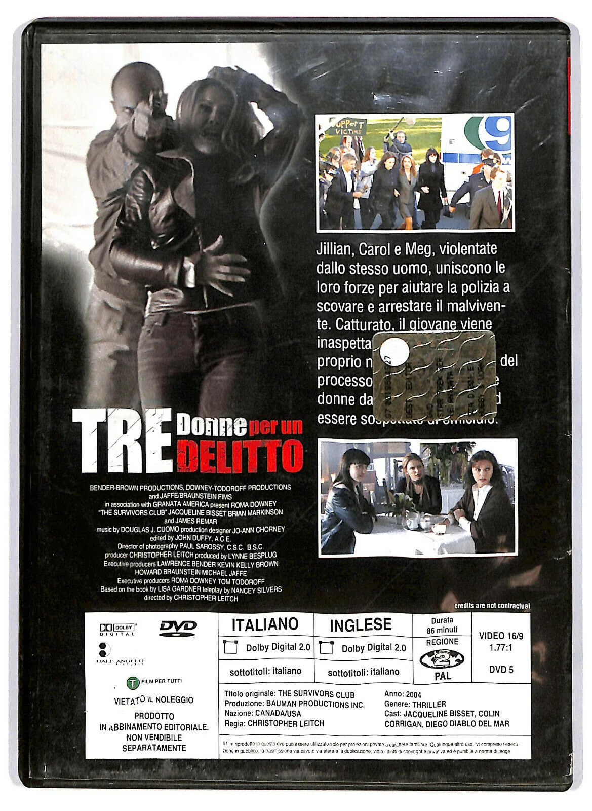 EBOND Tre Donne Per Un Delitto Editoriale DVD DB696601 - Image 2